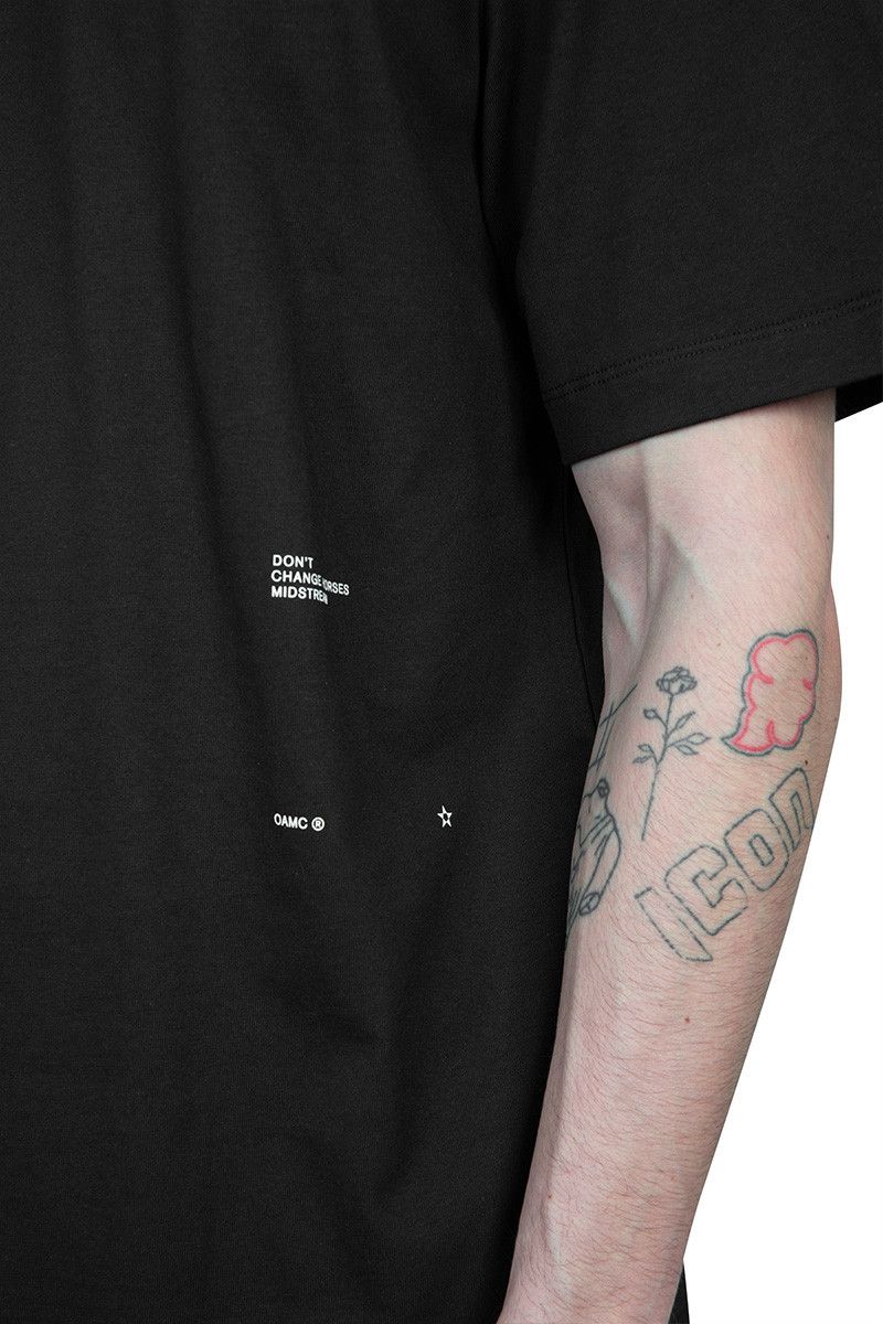 OAMC o1y0225 Crewneck T-Shirt in Black Size US XL / EU 56 / 4 - 2 Thumbnail