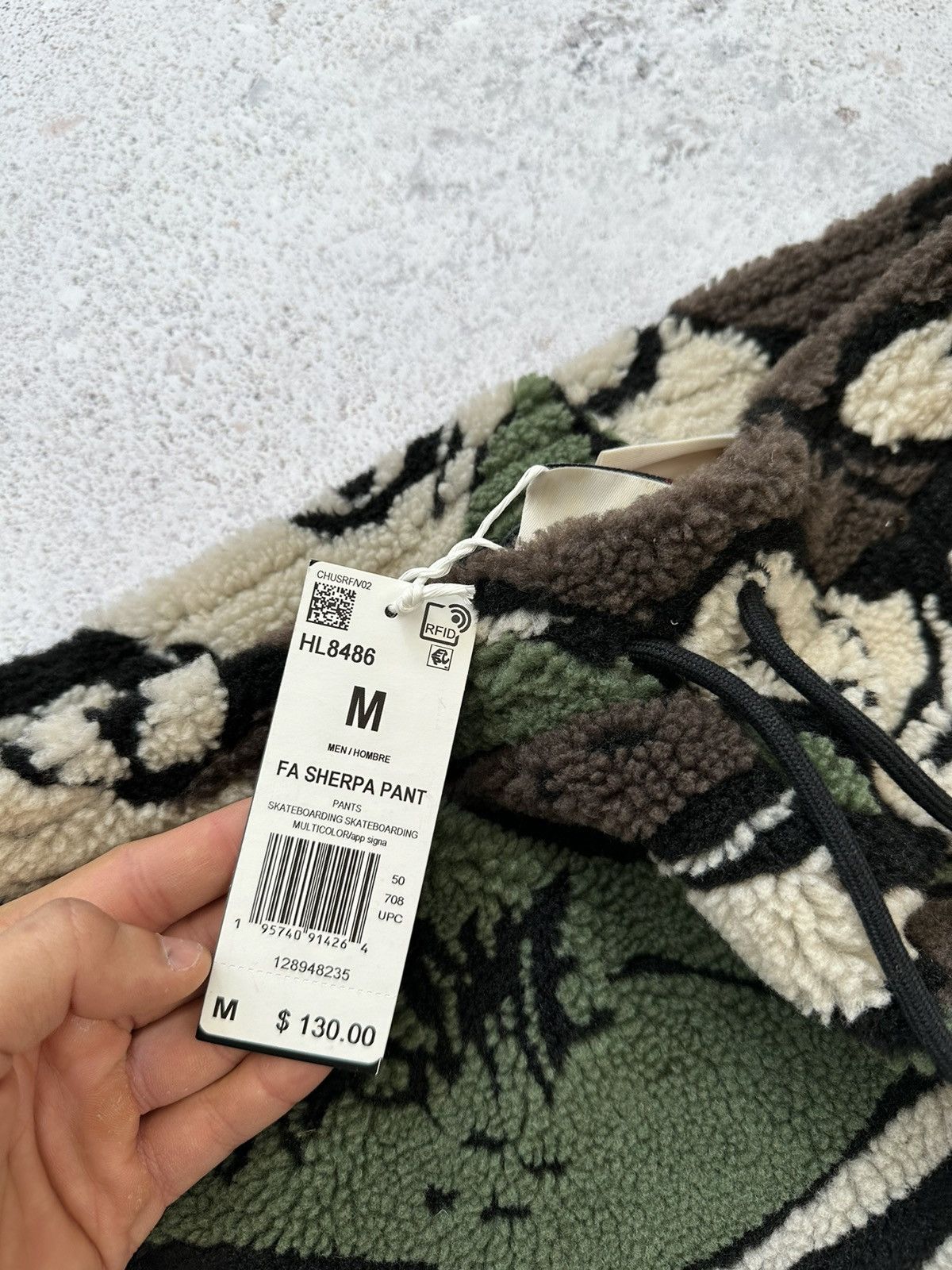 Adidas Fucking Awesome FA Adidas Sherpa Fleece Pants Eye Camo Men M Size US 32 / EU 48 - 8 Thumbnail