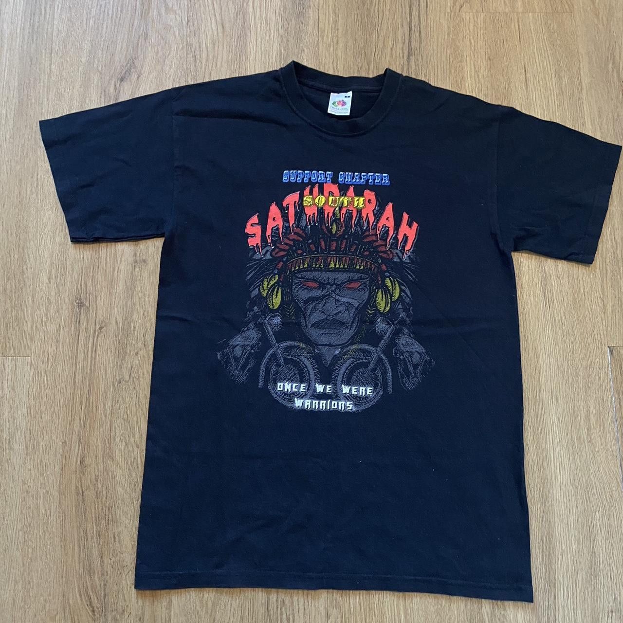 Fruit Of The Loom 90s 2000s Vintage y2k Satudarah Indian Size US S / EU 44-46 / 1 - 1 Thumbnail