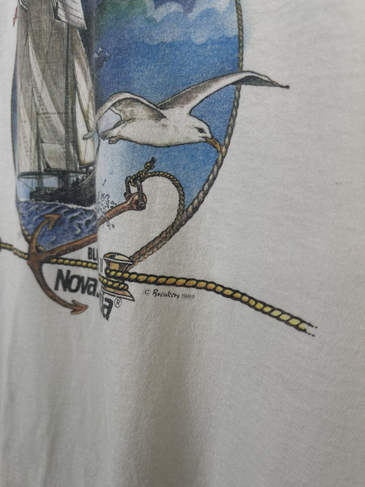 Vintage Vintage 1989 Bluenose II Nova Scotia Tee | Made in Canada Size US L / EU 52-54 / 3 - 3 Thumbnail