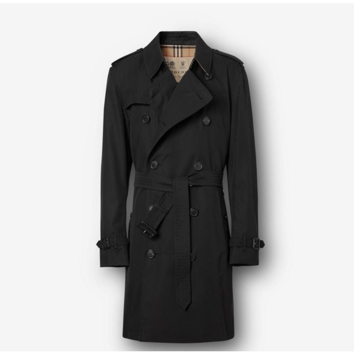 Image of Women’S Burberry London New With Out Tags Black Trench Coat, Women's (Size Small)