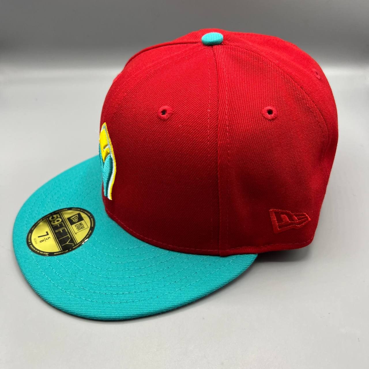 New Era Atlanta Braves Hat Men 7 5/8 59Fifty New Era MLB Fitted Cap Size ONE SIZE - 6 Thumbnail
