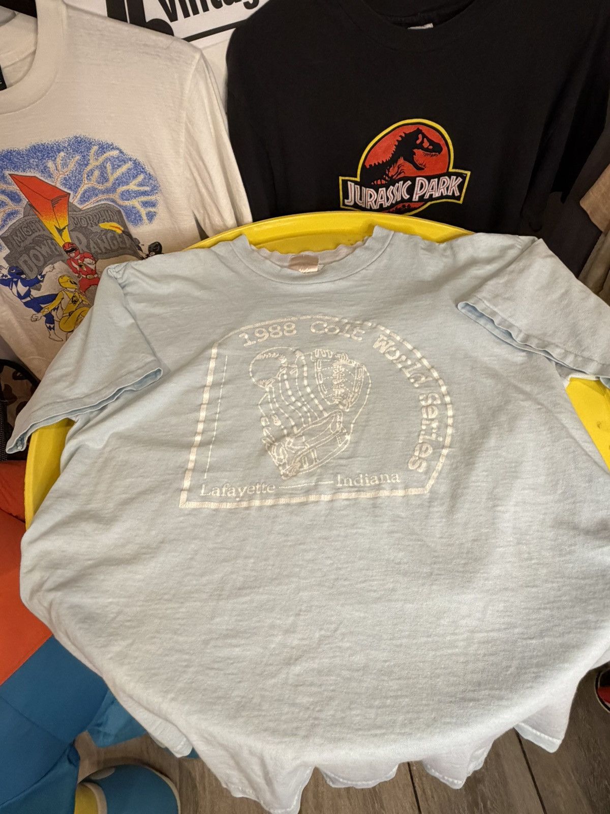 Vintage Vintage 1998 World Series baby blue single stitch T-shirt Size US M / EU 48-50 / 2 - 4 Thumbnail