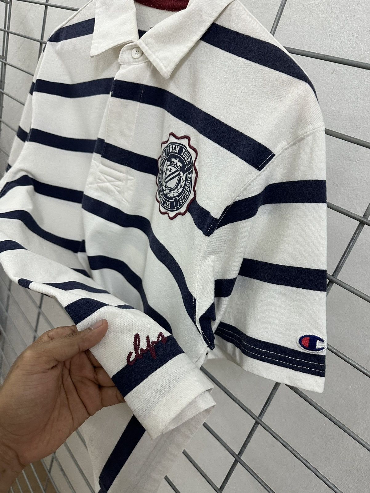Beauty Beast × Champion Rare And Beautiful Champion Rugby Polo Shirt Size US M / EU 48-50 / 2 - 5 Thumbnail