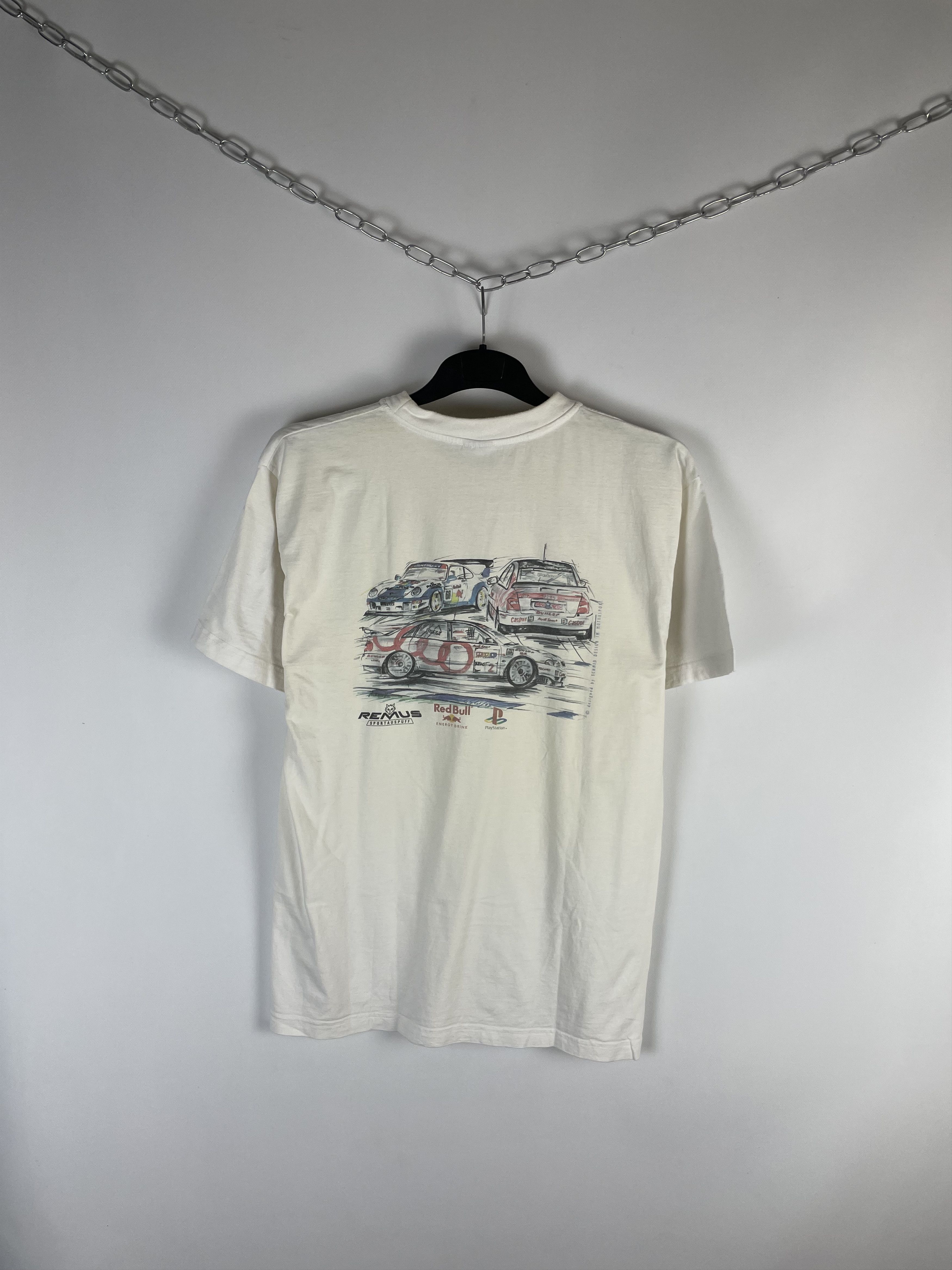 Vintage Vintage Racing Motosports Tee 90s Size US L / EU 52-54 / 3 - 1 Thumbnail