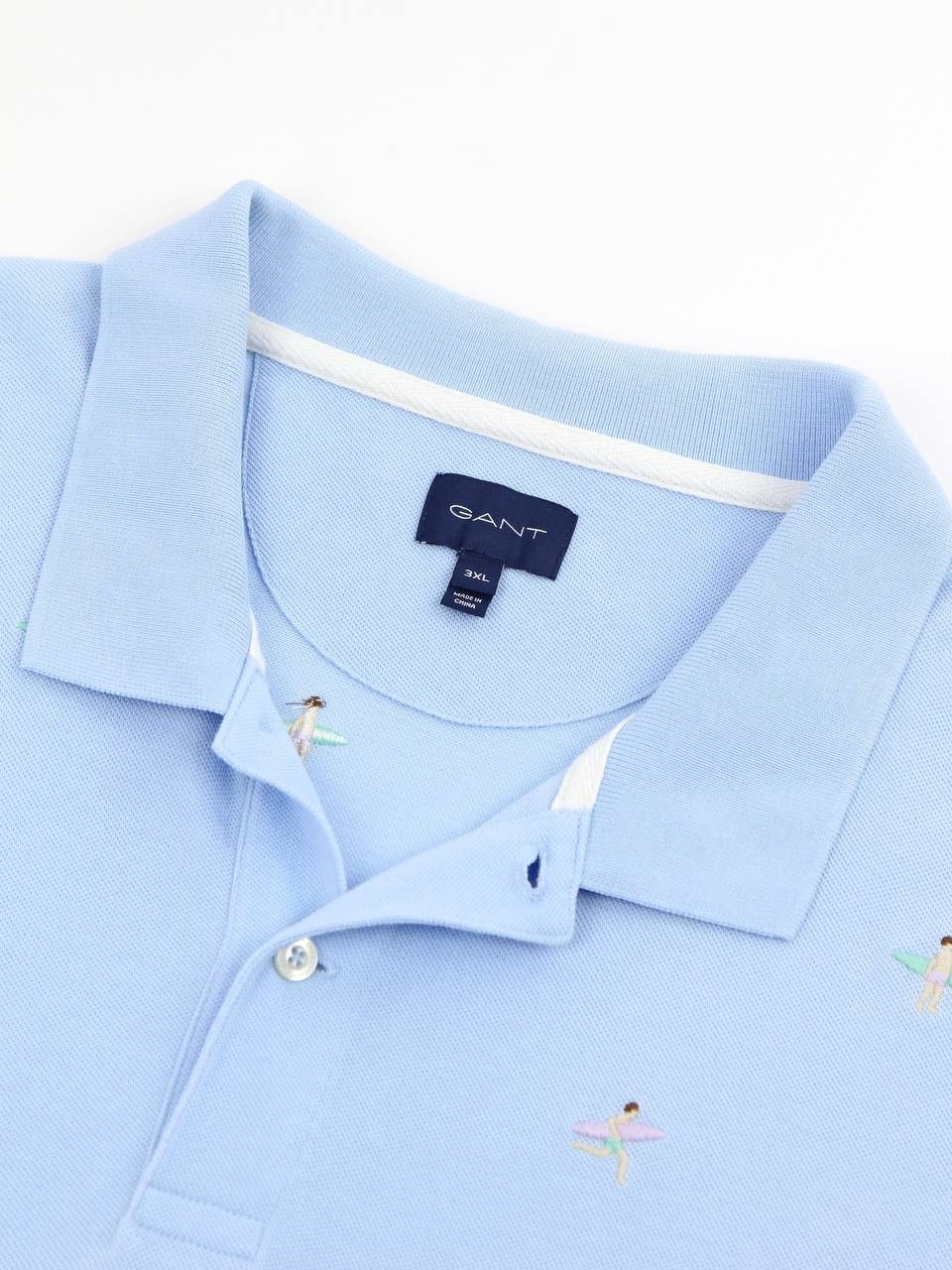 Gant GANT Polo shirt with embroidered logo Size US XXL / EU 58 / 5 - 8 Thumbnail
