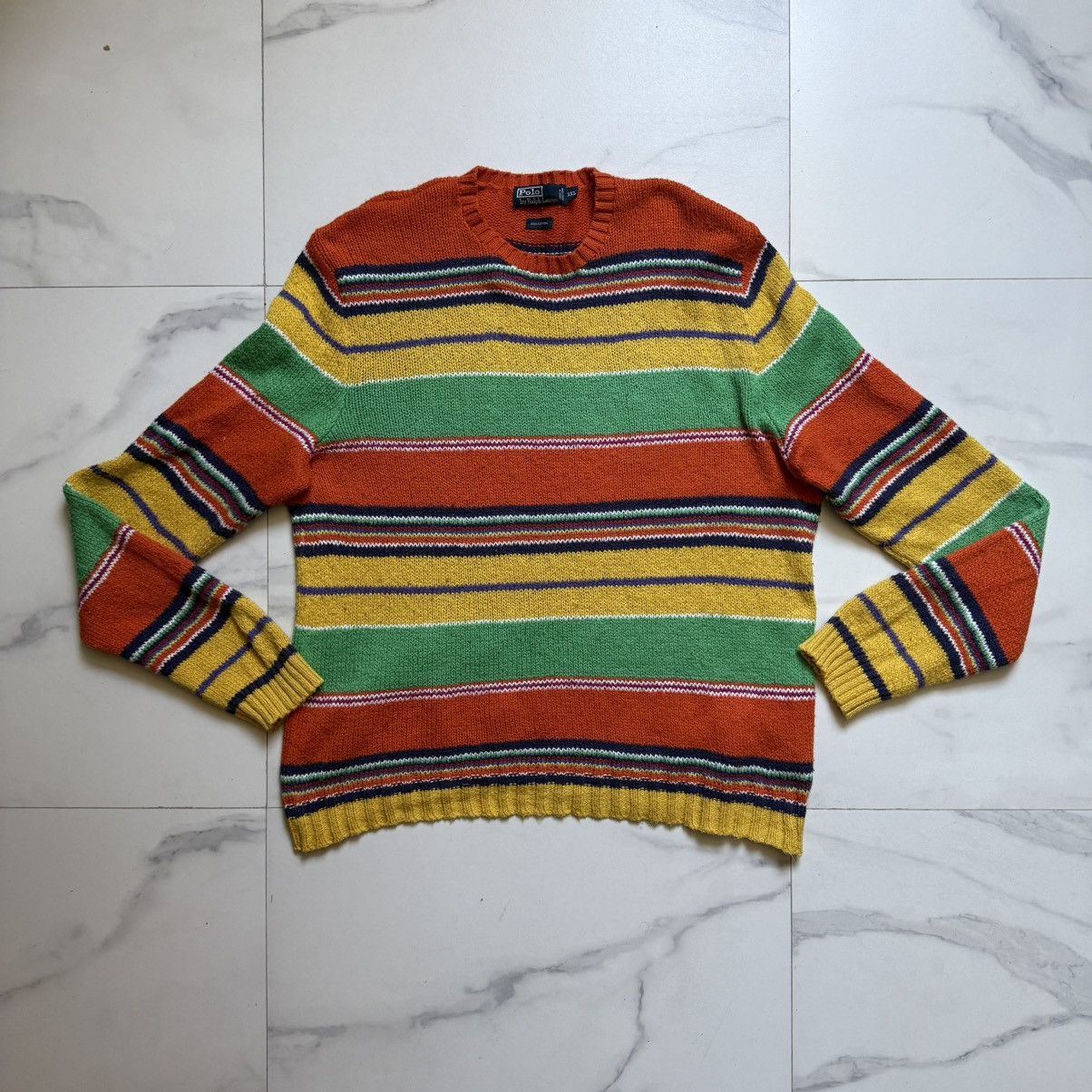 Polo Ralph Lauren Vintage Y2K Polo Ralph Lauren Sweater Size US XL / EU 56 / 4 - 2 Thumbnail