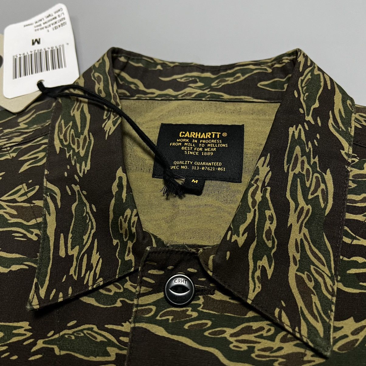 Carhartt × Carhartt Wip Carhartt WIP Memories Shirt Camo Tiger NEW Size US M / EU 48-50 / 2 - 13 Thumbnail