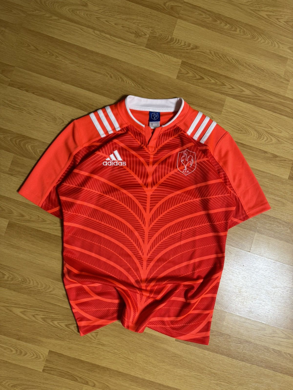 Adidas Adidas France Soccer Jersey F.F.R 2014 Size US L / EU 52-54 / 3 - 1 Thumbnail