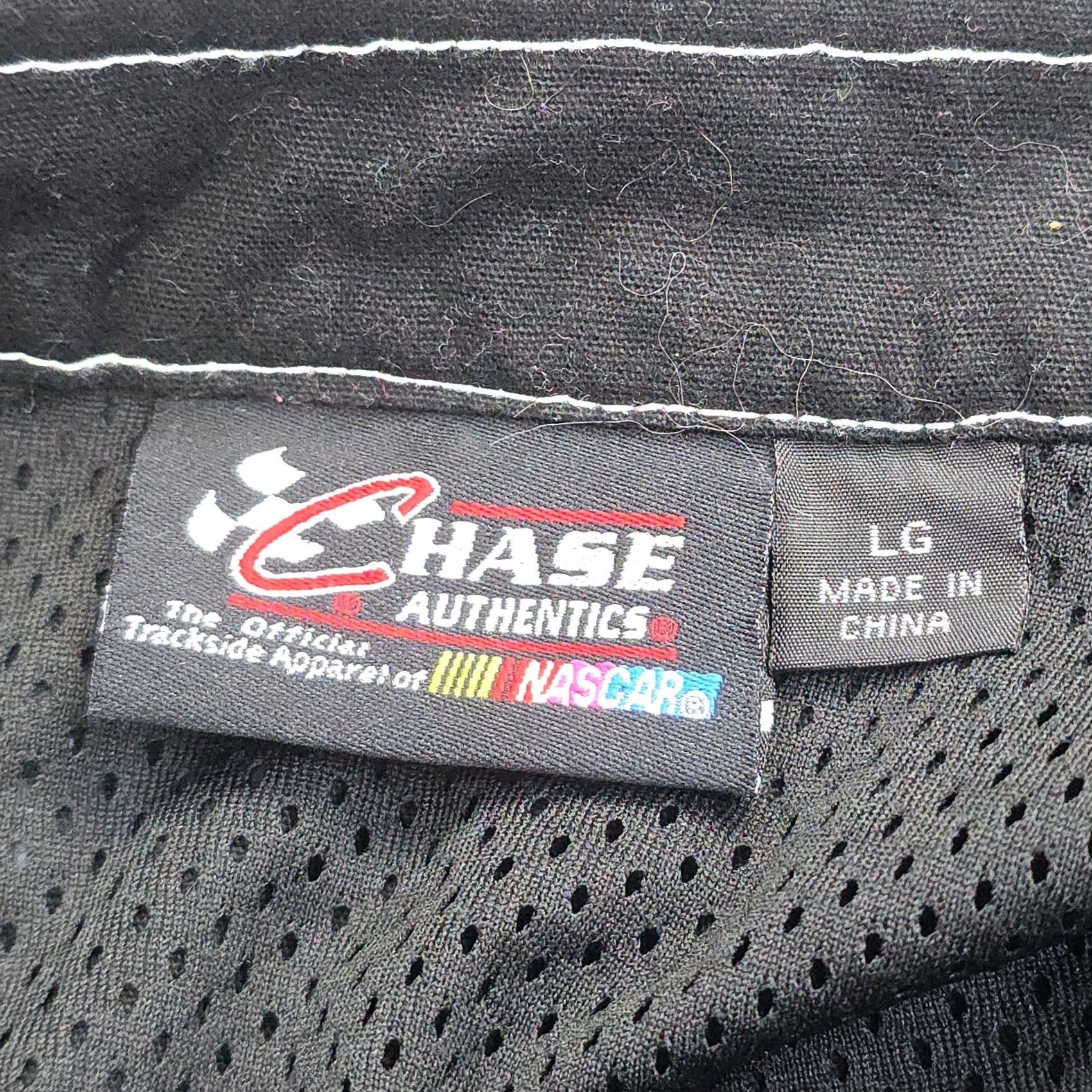 Chase Authentics VINTAGE Kevin Harvick Chase Authentics NASCAR Jacket Size L Black Racer Striped Embroidered Men Regular Band Collar Jacket Size US L / EU 52-54 / 3 - 6 Thumbnail