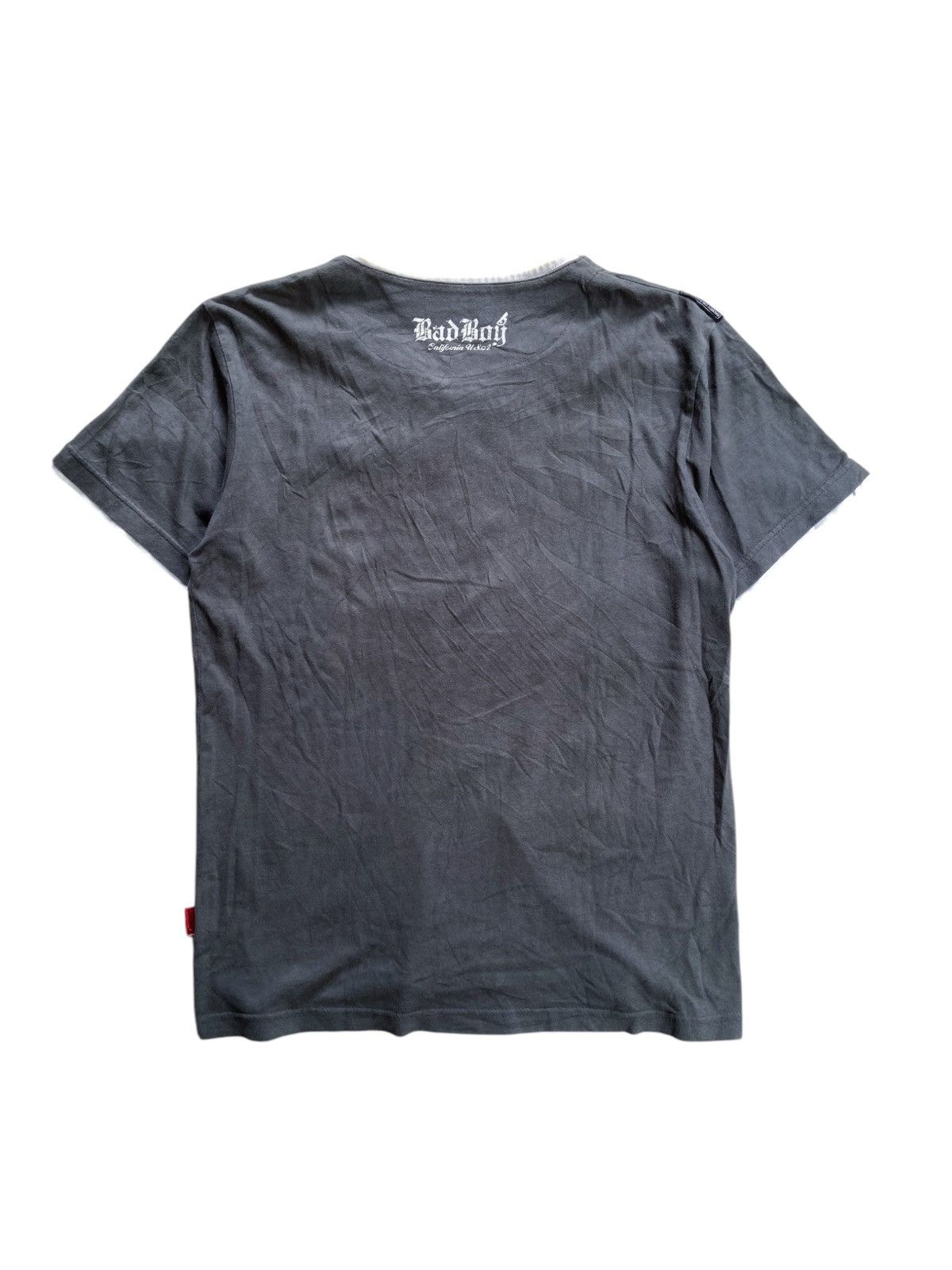 Japanese Brand BAD BOY PUNK POEM STYLE TEE Size US XL / EU 56 / 4 - 10 Thumbnail