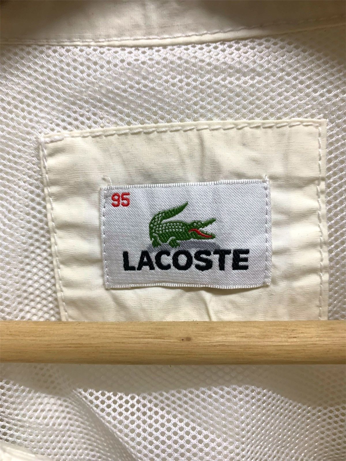Lacoste × Vintage Vintage Lacoste Windbreaker Jacket Zipper Size US L / EU 52-54 / 3 - 17 Thumbnail