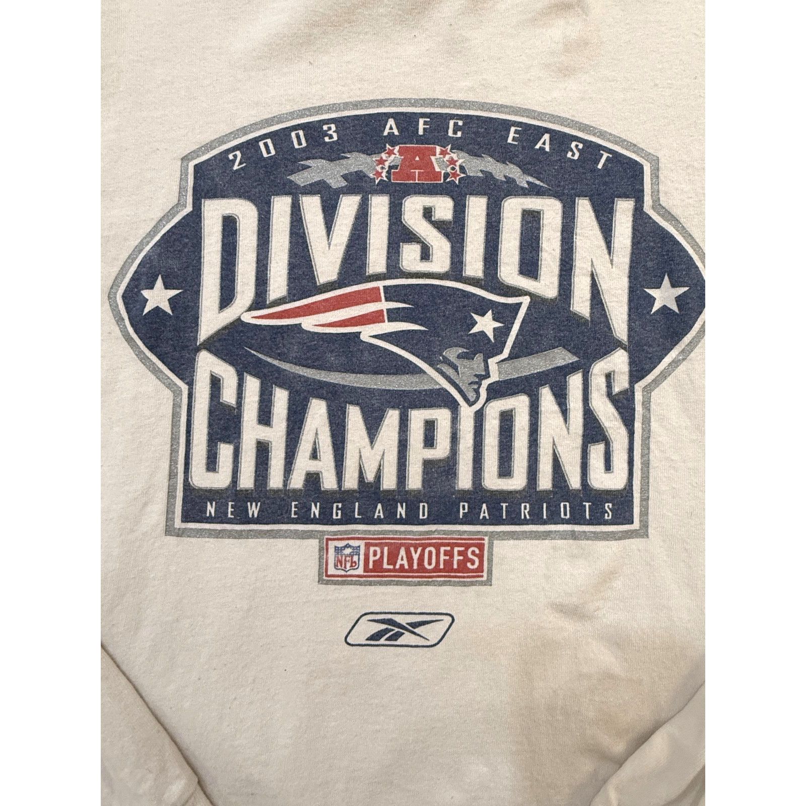 NFL Vintage New England Patriots Shirt MED Division Champs 2003 Size US M / EU 48-50 / 2 - 2 Thumbnail