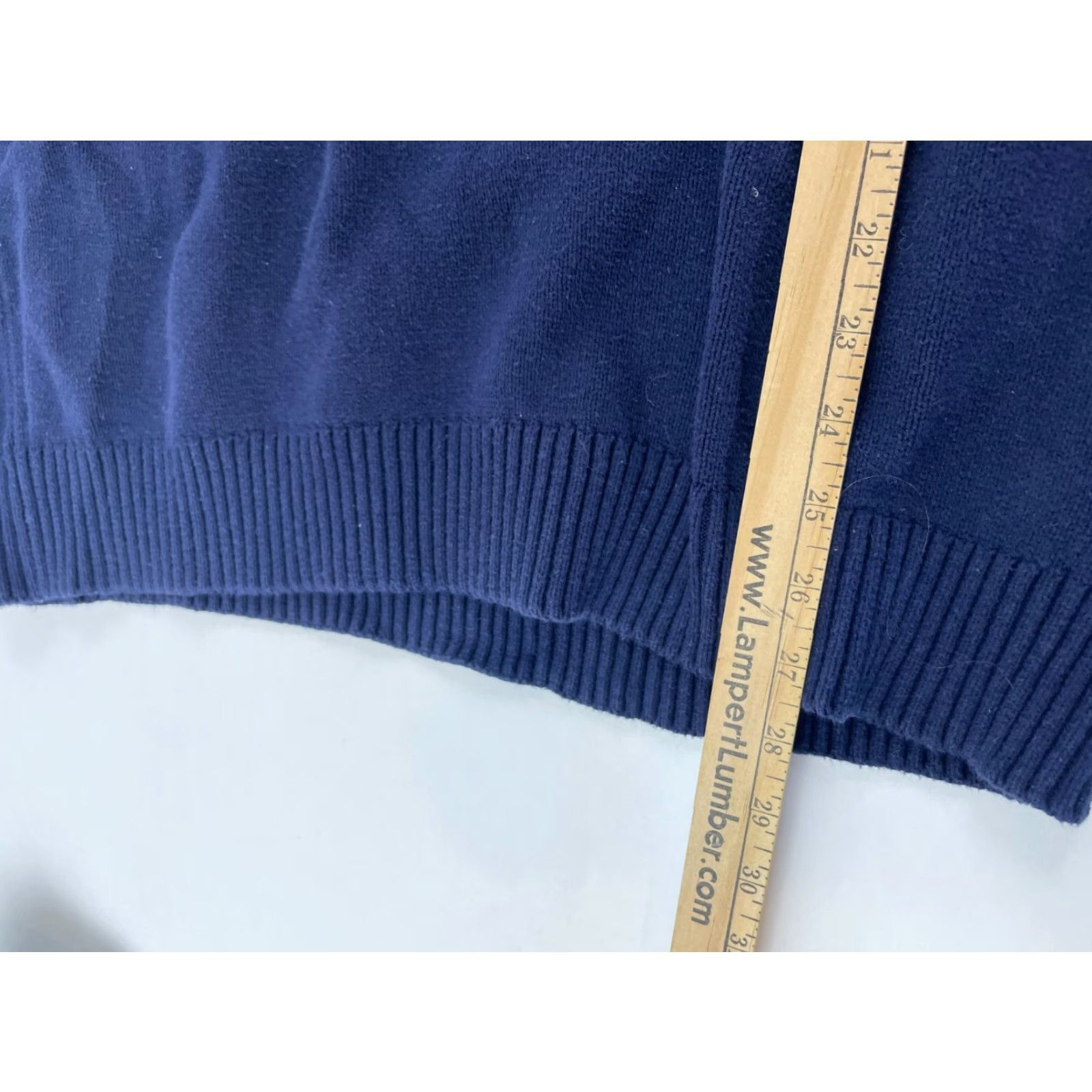 Izod IZOD Sweater Men XL Navy Green Gray Color Blocks Crew Neck Ribbed Edges, Pullover, Regular, Blue, Size XL, Men, Clothing, Modern, Breathable Size US XL / EU 56 / 4 - 5 Thumbnail