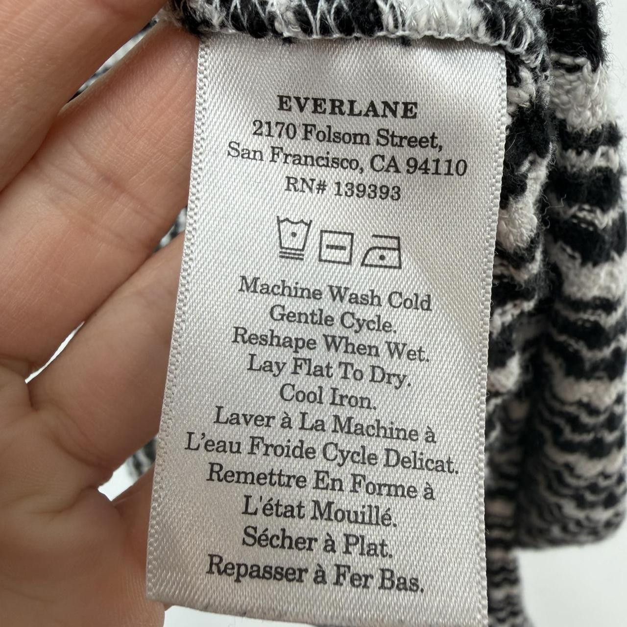 Everlane Everlane Black And White Sheath Size M / US 6-8 / IT 42-44 - 5 Thumbnail