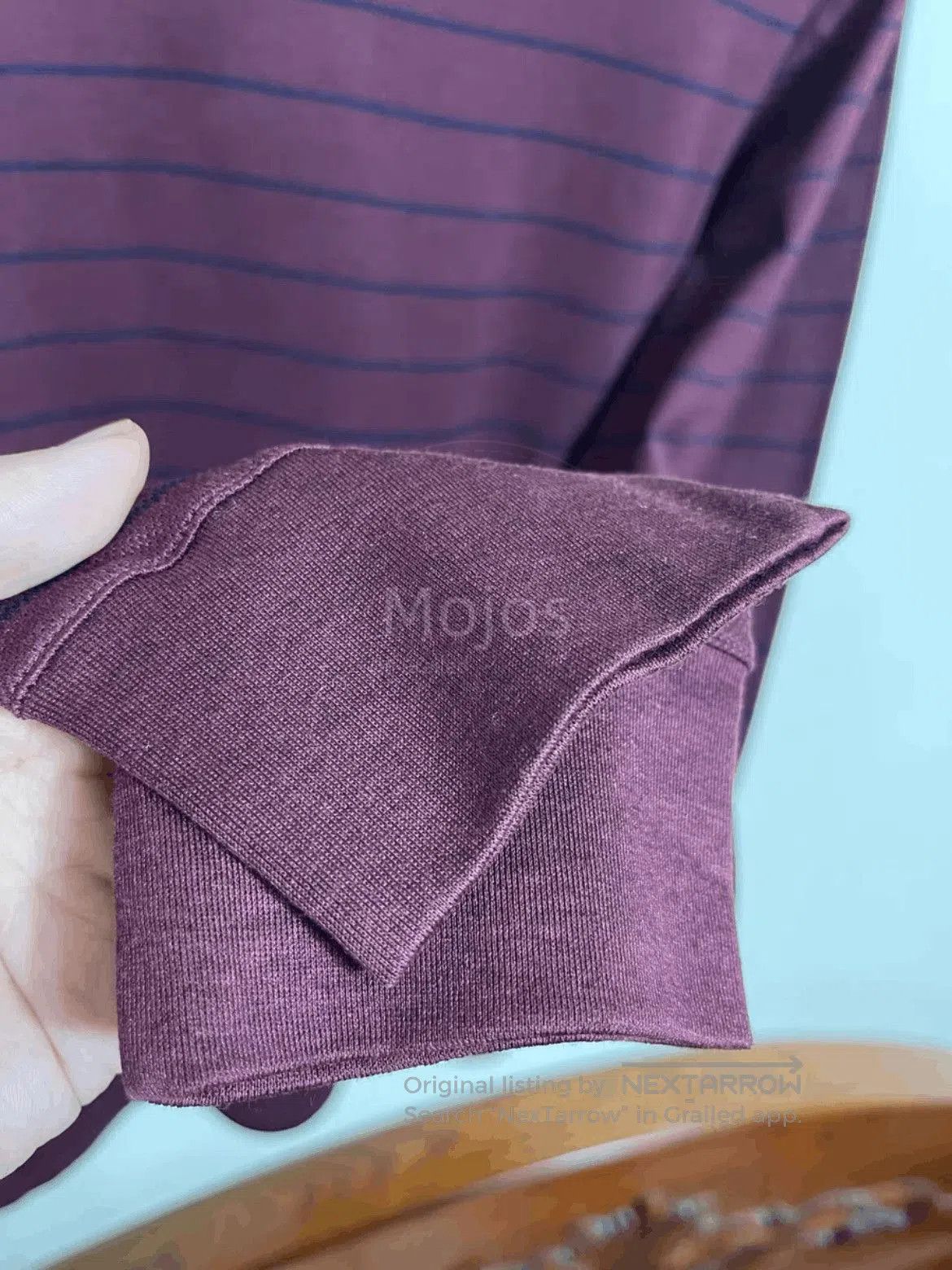 Dior Sz 50 Dior Bee Stitches Stripe Polo. Size US M / EU 48-50 / 2 - 5 Thumbnail
