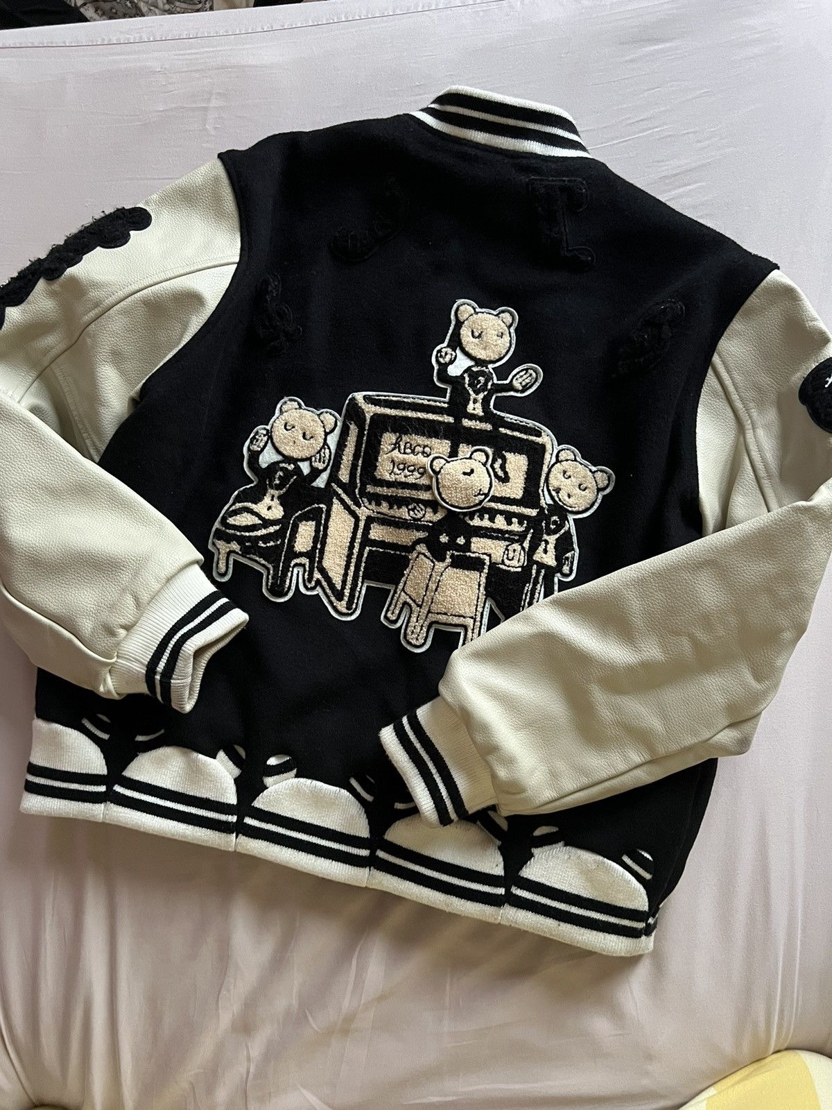 Japanese Brand JOSEWONG ABCD VARISTY MUSICAL JACKET Size US L / EU 52-54 / 3 - 2 Thumbnail