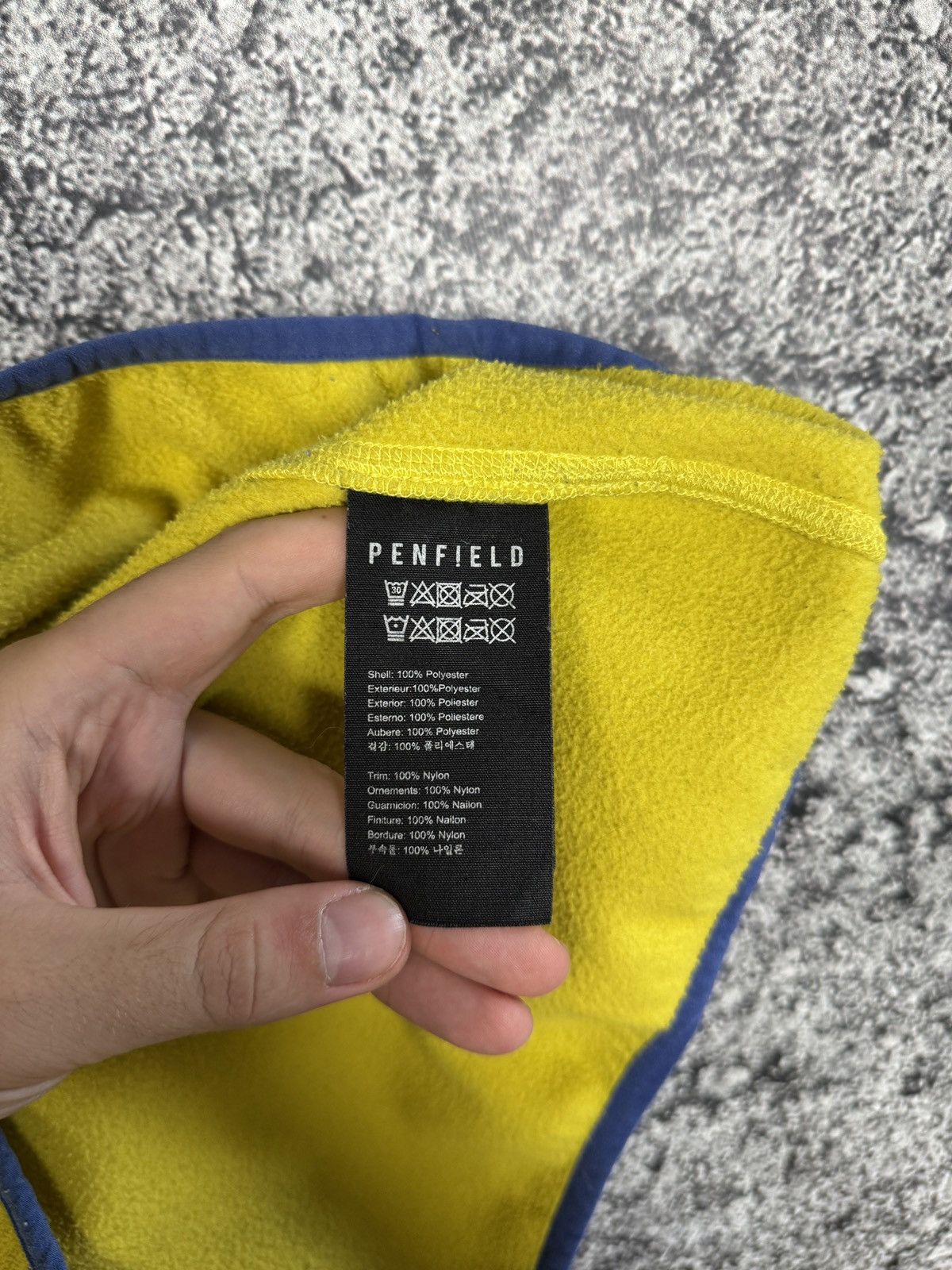 Penfield PENFIELD Hynes Fleece Zip Neck Pullover Sweatshirt Size M Size US M / EU 48-50 / 2 - 9 Thumbnail