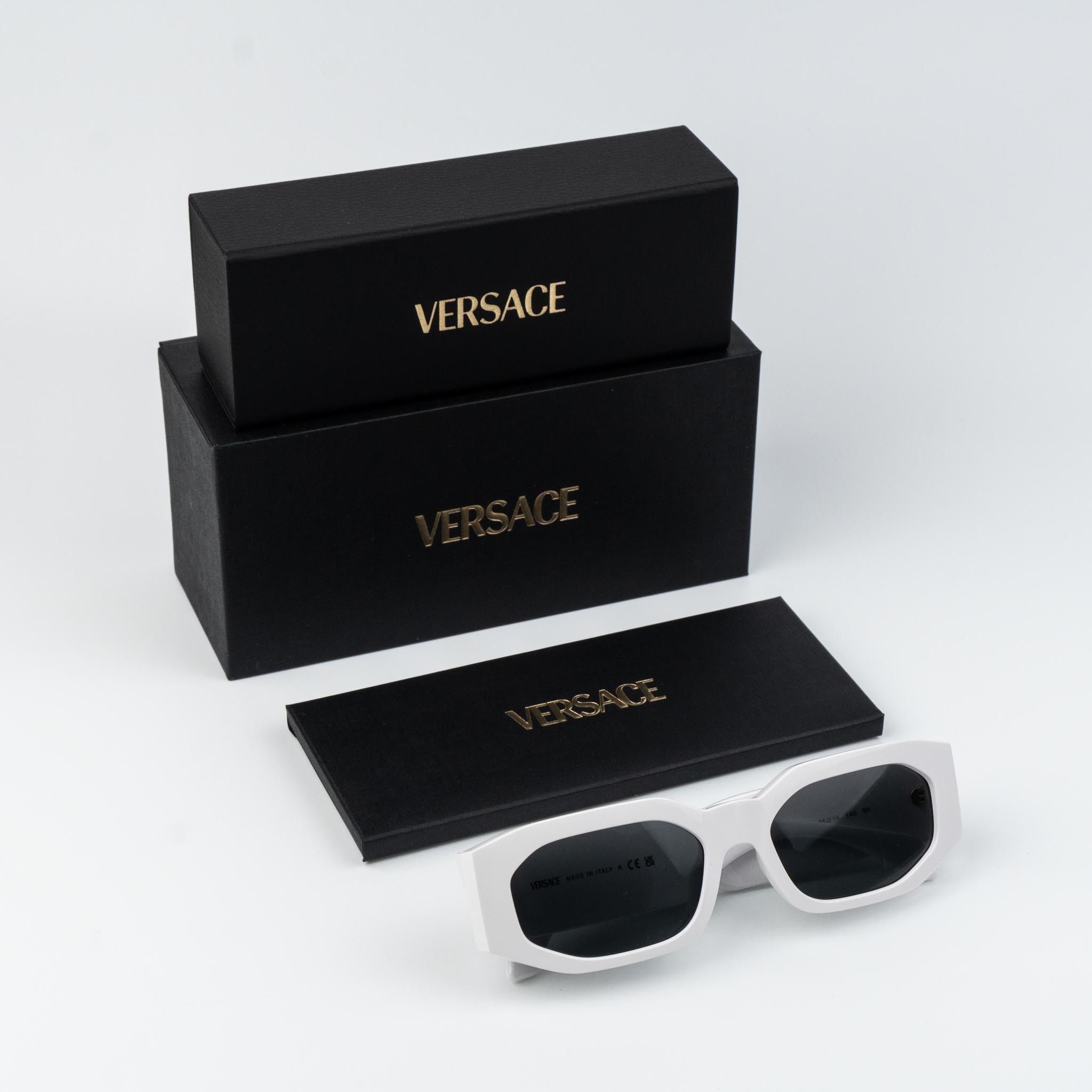Versace Versace Men Sunglasses Rectangle VE4489U 314/87 Size ONE SIZE - 9 Thumbnail