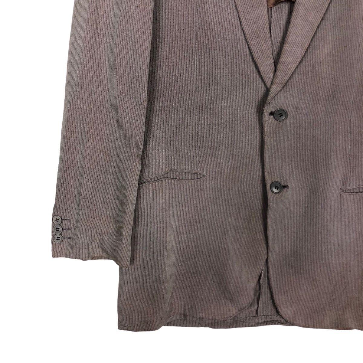Emporio Armani Vtg Emperio Armani Made in Italy Chore Jacket Double Breast Size US M / EU 48-50 / 2 - 4 Thumbnail