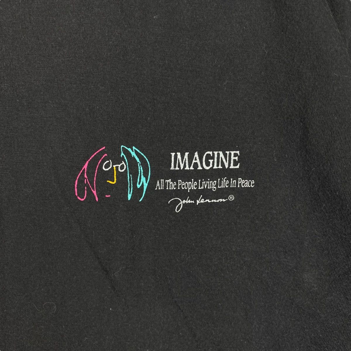 Band Tees Vintage JOHN LENNON IMAGINE Tee Shirt Size US L / EU 52-54 / 3 - 2 Thumbnail