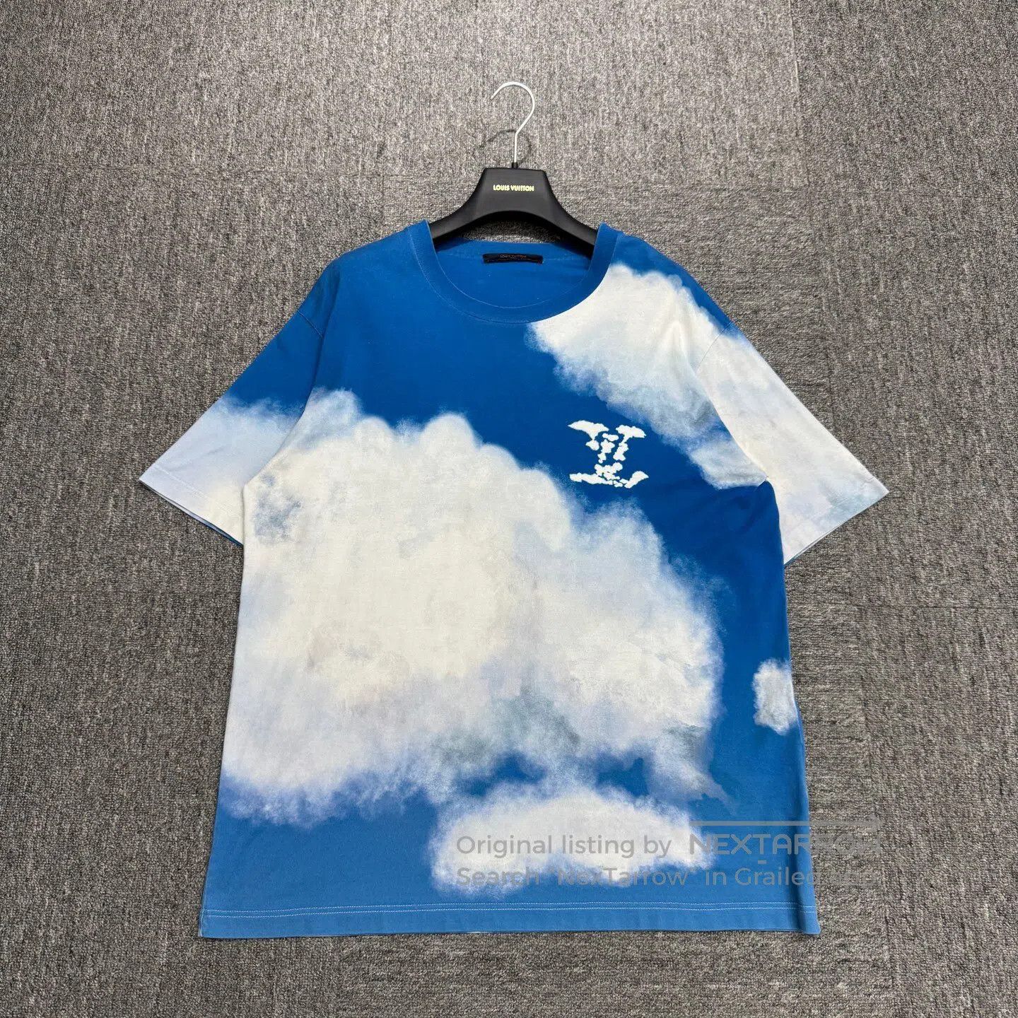 Louis Vuitton Louis Vuitton Blue sky, white clouds, short-sleeved shirt| Size US XXL / EU 58 / 5 - 1 Thumbnail