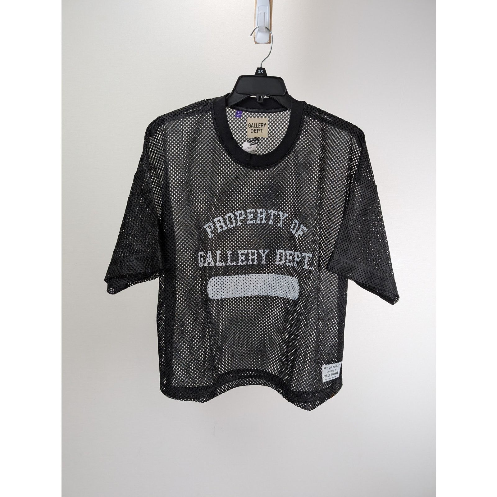 Gallery Dept. o1rshd1 Property of Gallery Dept Mesh Shirt in Black Size US XL / EU 56 / 4 - 1 Thumbnail