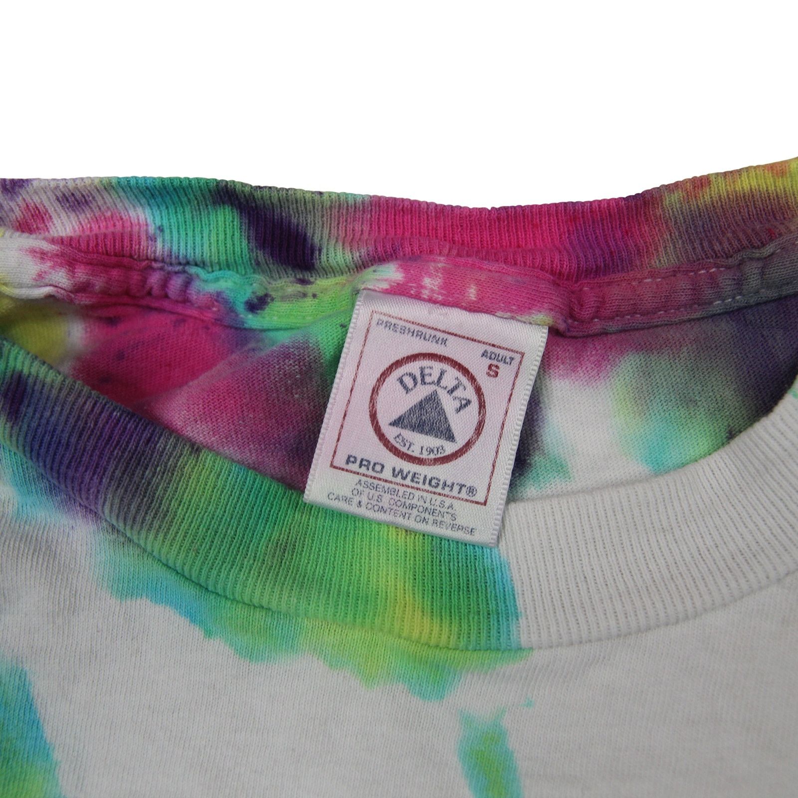 Vintage Vintage Captain Underpants Graphic Tie Dye T Shirt Size US S / EU 44-46 / 1 - 4 Thumbnail