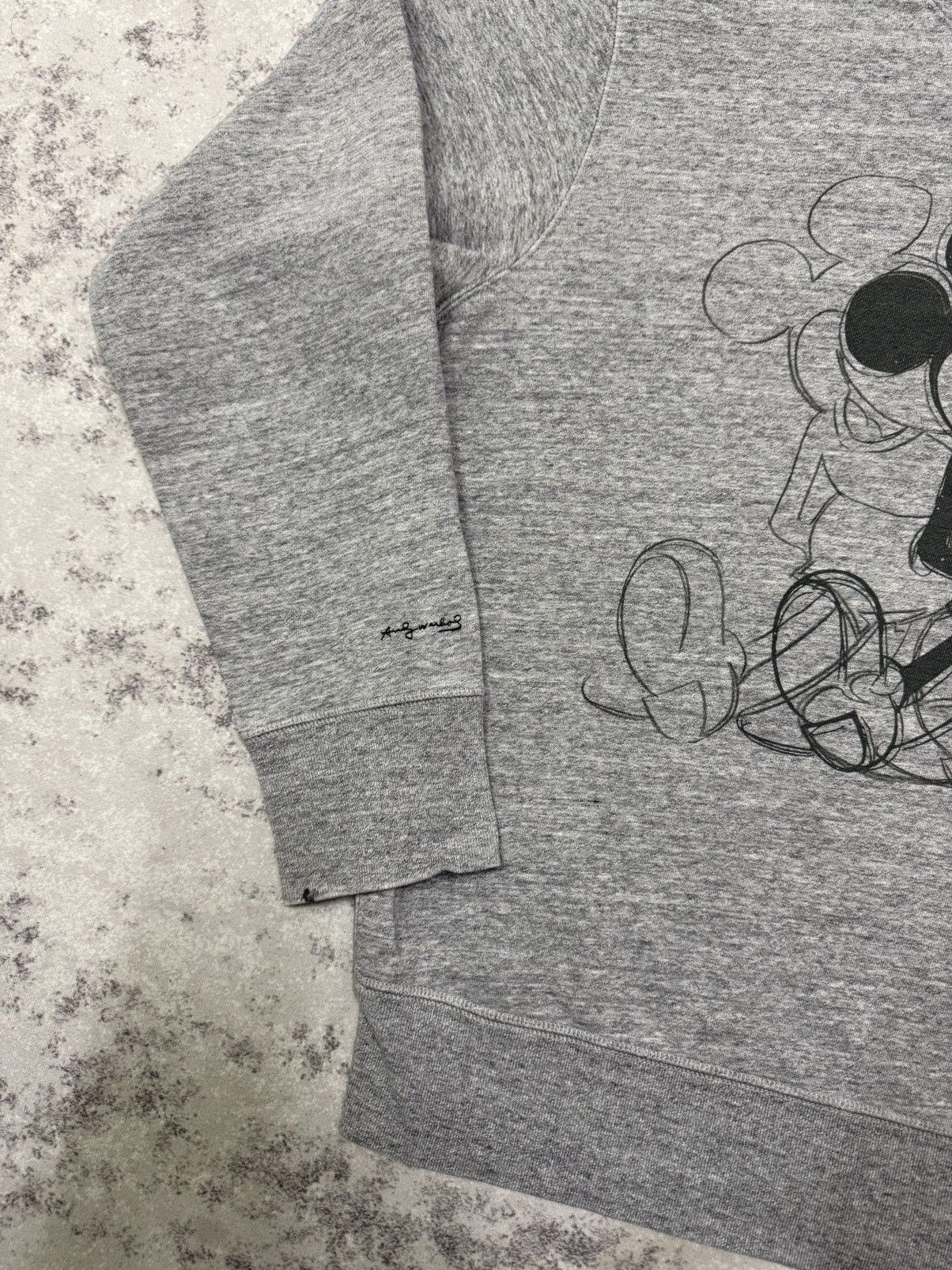 Andy Warhol × Uniqlo Disney X Andy Warhol Mickey Mouse Uniqlo Sweatshirt Size US M / EU 48-50 / 2 - 4 Thumbnail