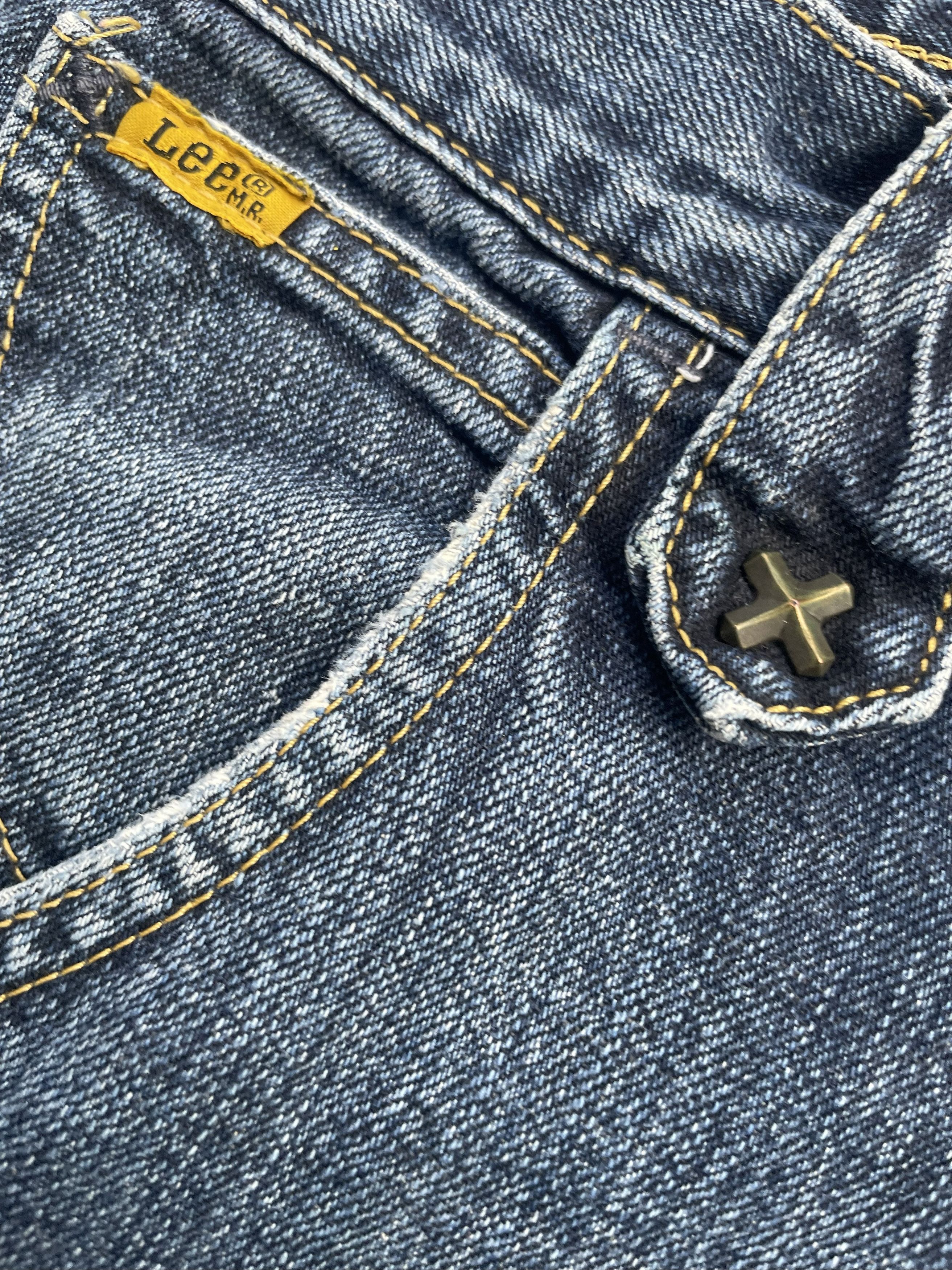 Lee Lee Riders Flare Side Pocket Denim Size US 35 - 9 Thumbnail