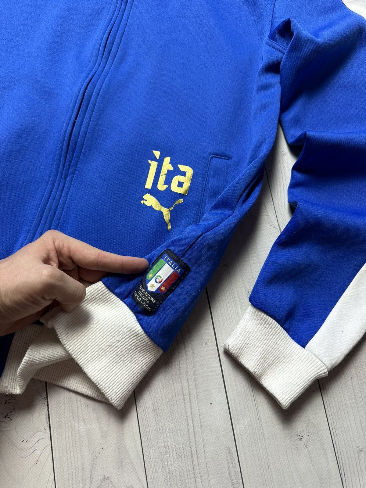 Puma × Vintage Vintage Italia soccer jacket puma size S Size US S / EU 44-46 / 1 - 2 Thumbnail