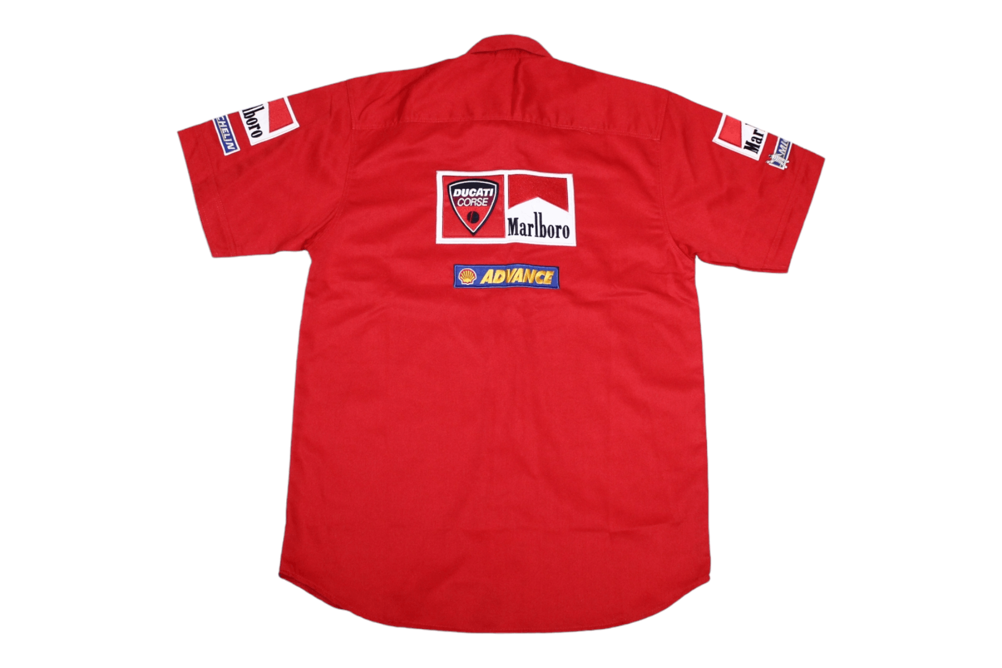 Ducati 💥VTG💥 Marlboro Ducati Corse MotoGP Racing Work Shirt Size US L / EU 52-54 / 3 - 14 Thumbnail