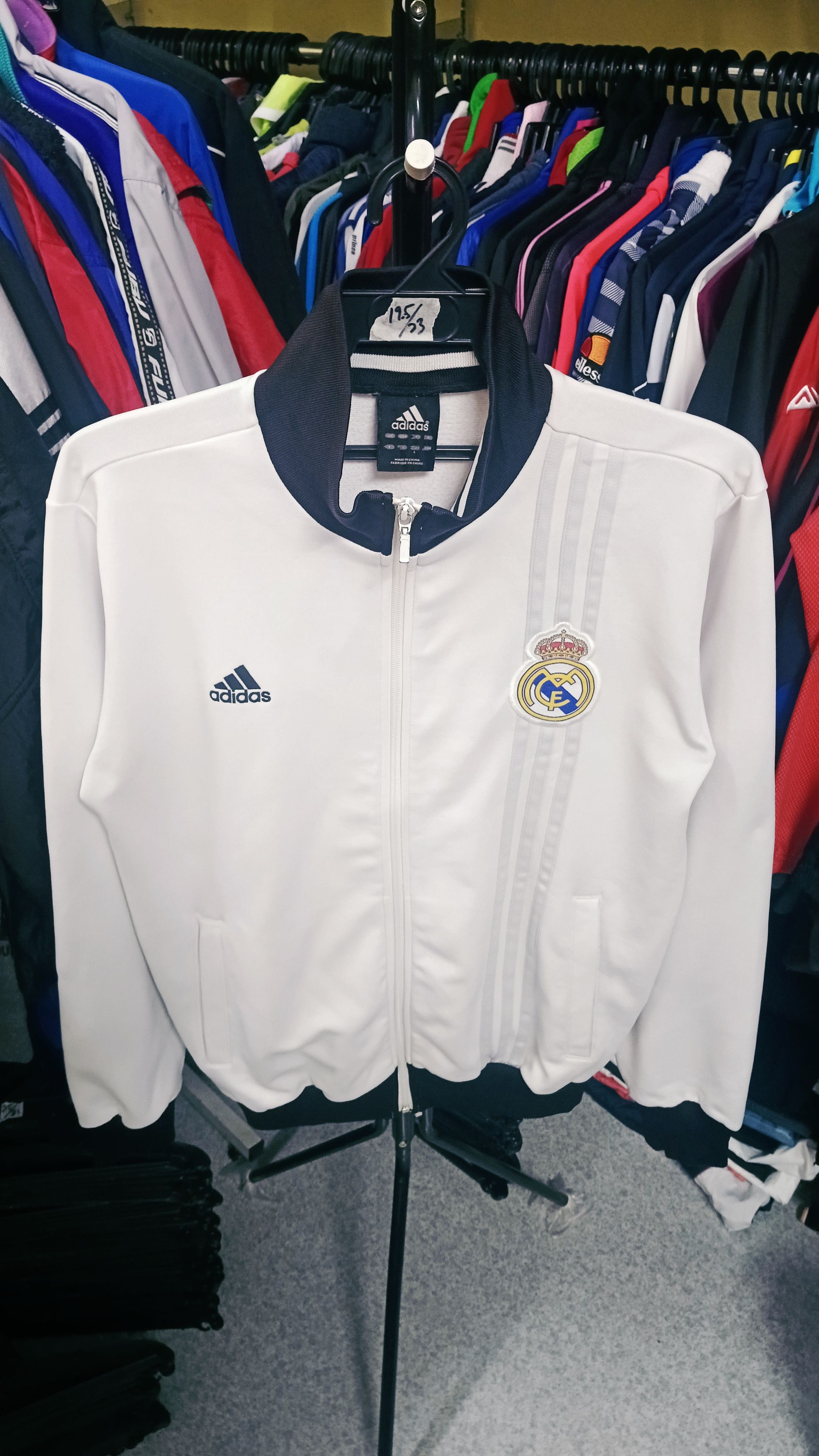 Adidas Vintage Adidas Real Madrid Sweater Size US L / EU 52-54 / 3 - 1 Thumbnail