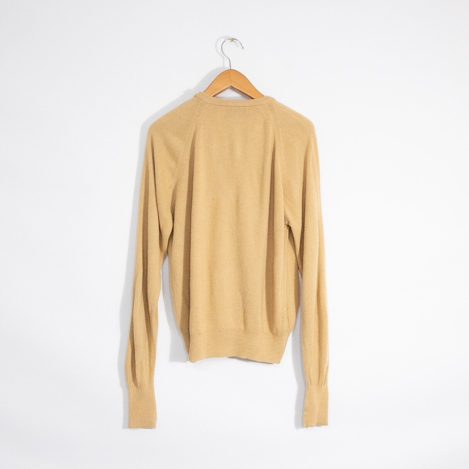 Vintage Vintage Par Four V-Neck Acrylic Sweater Mens Large - Beige Size US L / EU 52-54 / 3 - 4 Thumbnail