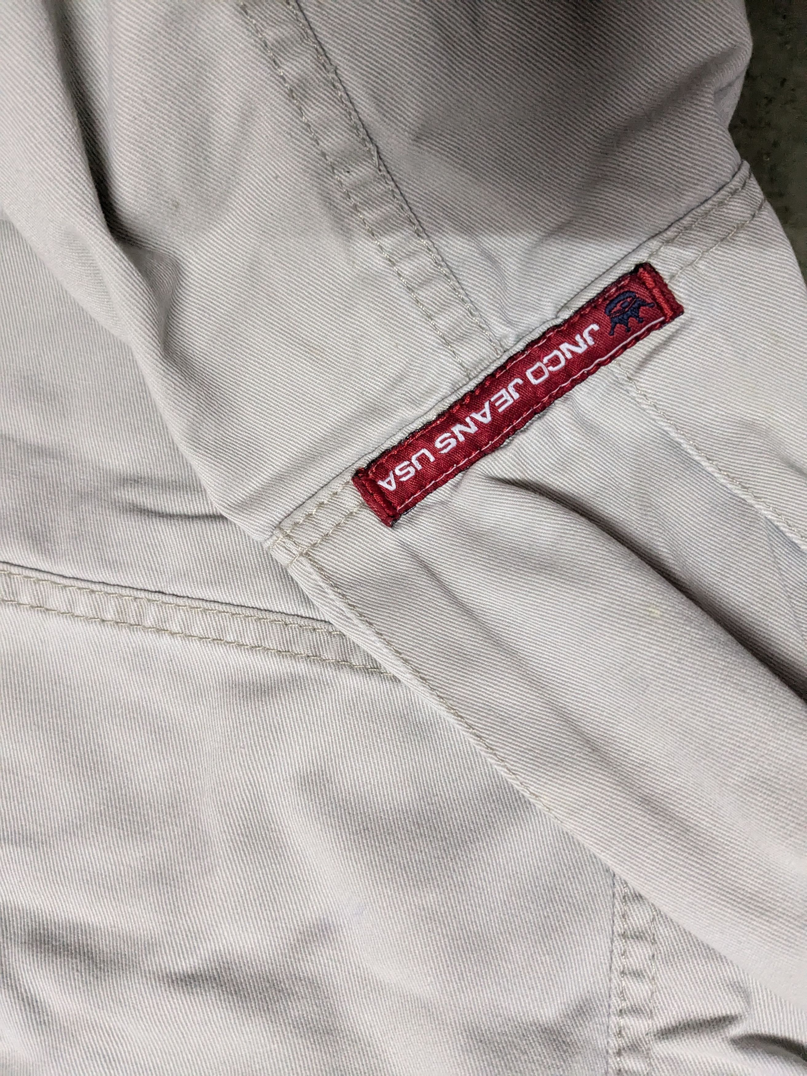JNCO VINTAGE JNCO BEIGE CARGOS Size US 28 / EU 44 - 5 Thumbnail