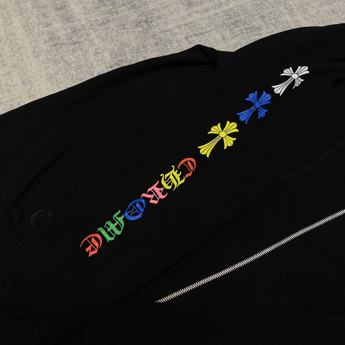 Chrome Hearts Chrome Hearts Multicolour Cemetry Logo Hoodie Zip black Size US L / EU 52-54 / 3 - 4 Thumbnail