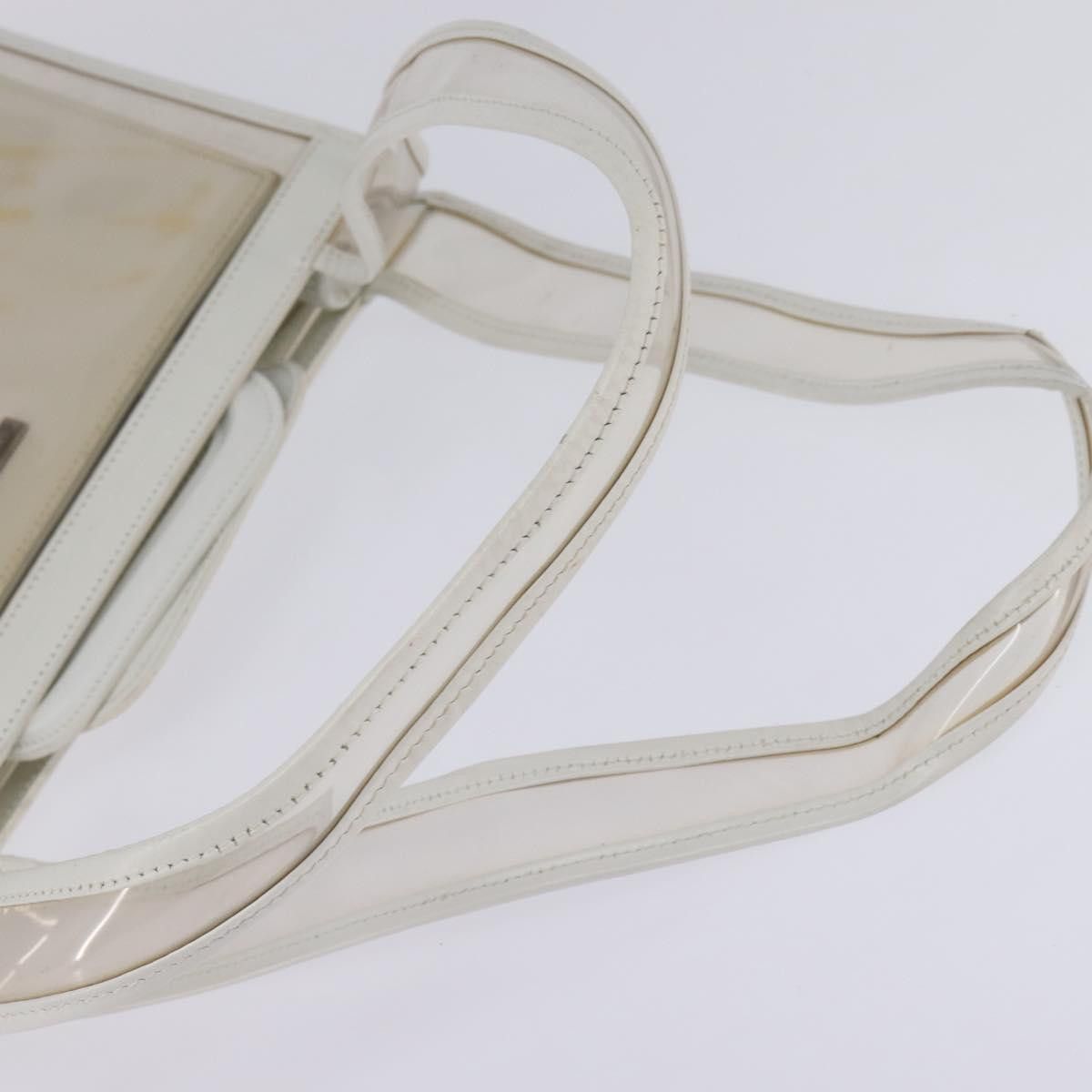 Gucci GUCCI Tote Bag Vinyl Clear Silver 001 2122 001 2122 Size ONE SIZE - 7 Thumbnail
