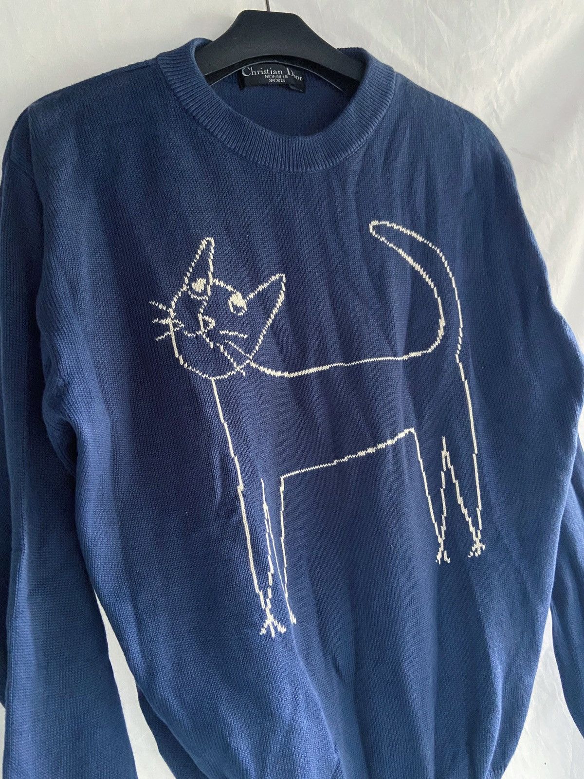 Christian Dior Monsieur CHRISTIAN DIOR MONSIEUR CAT KNITWEAR Size US M / EU 48-50 / 2 - 3 Thumbnail