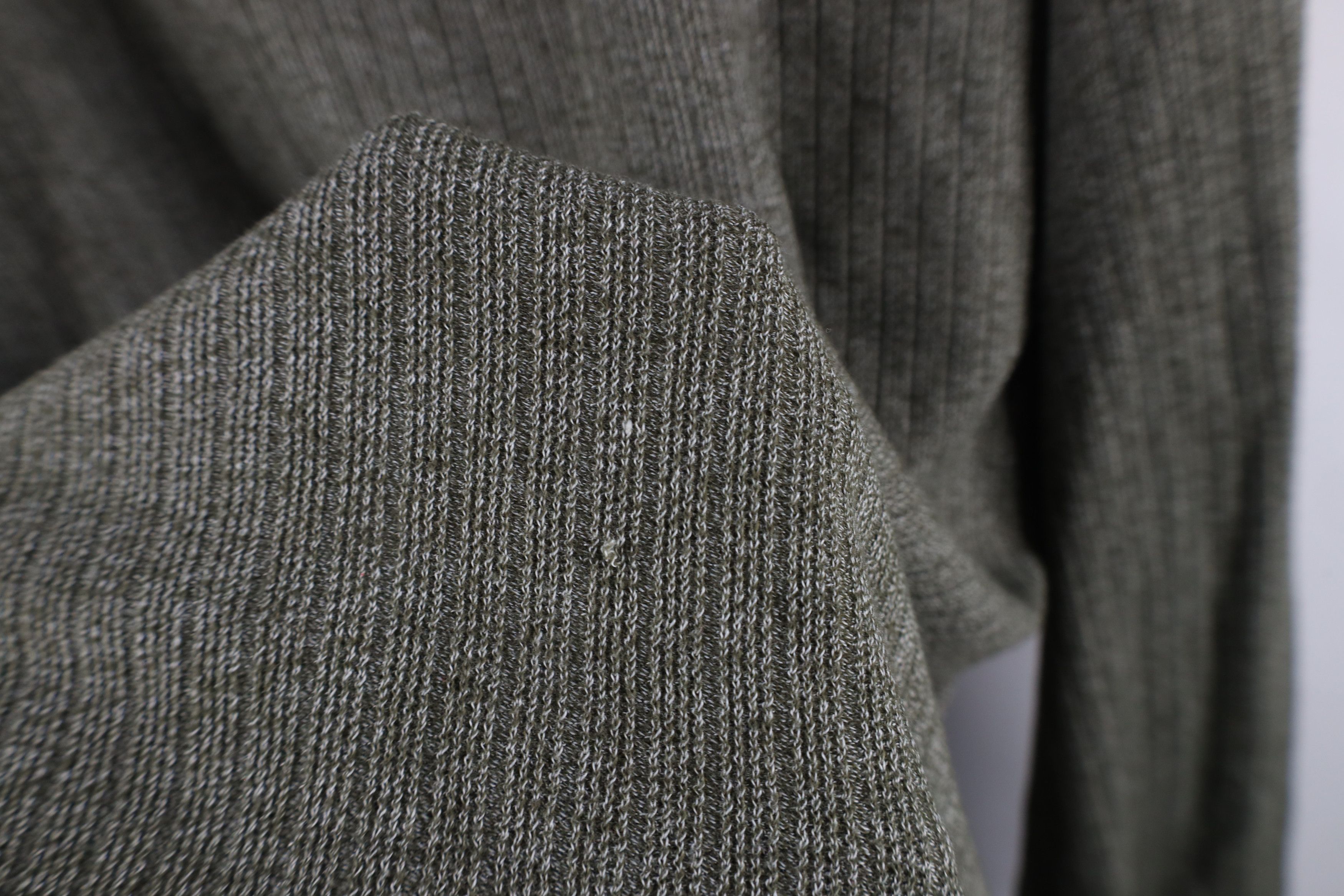 Vintage Vintage 90s Streetwear Knit Long Sleeve Henley T-Shirt Size US XL / EU 56 / 4 - 6 Thumbnail
