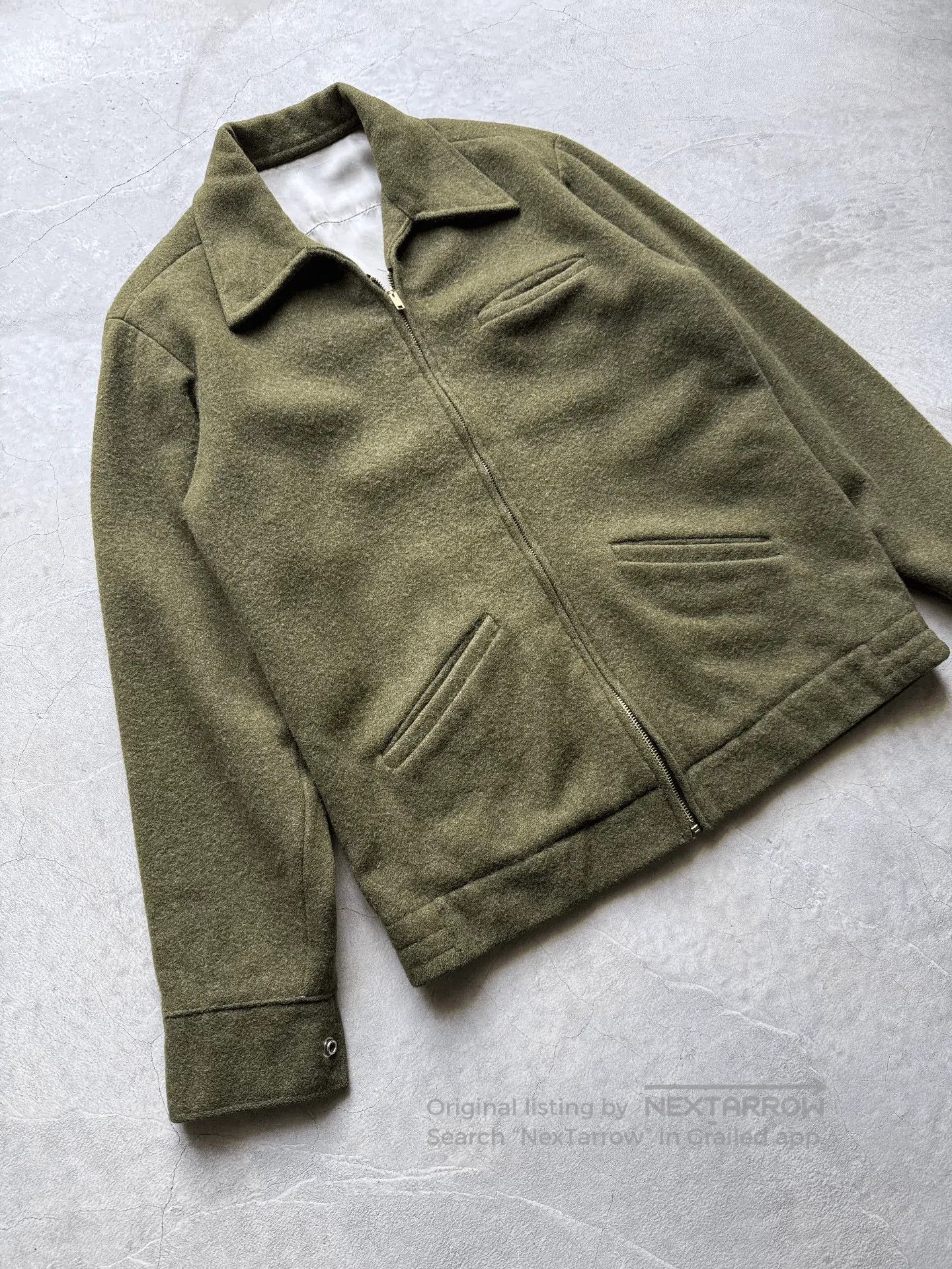Vintage Vintage 70s Wool Trucker Jacket. Size US L / EU 52-54 / 3 - 2 Thumbnail