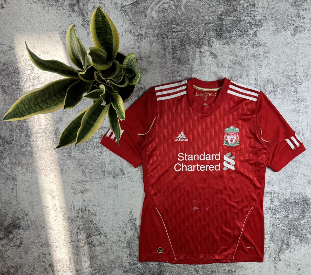 Adidas #10 Joe Cole LFC Liverpool 2010 2012 Men’s Medium Size Soccer Football T Shirt Jersey Size US M / EU 48-50 / 2 - 2 Thumbnail
