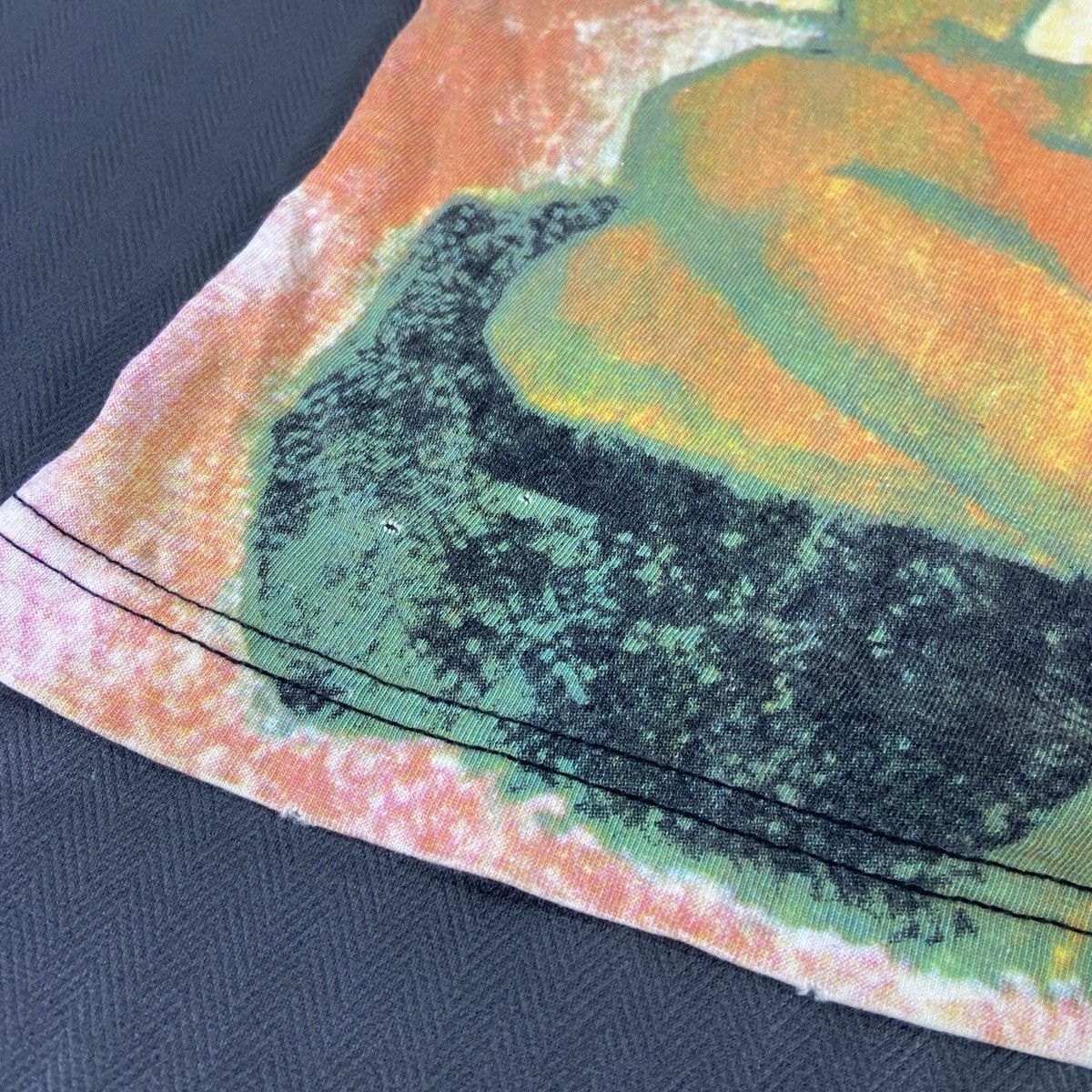 Vintage VINTAGE 90’s HOMME ET FEMME FULLPRINT TEE Size US L / EU 52-54 / 3 - 9 Thumbnail