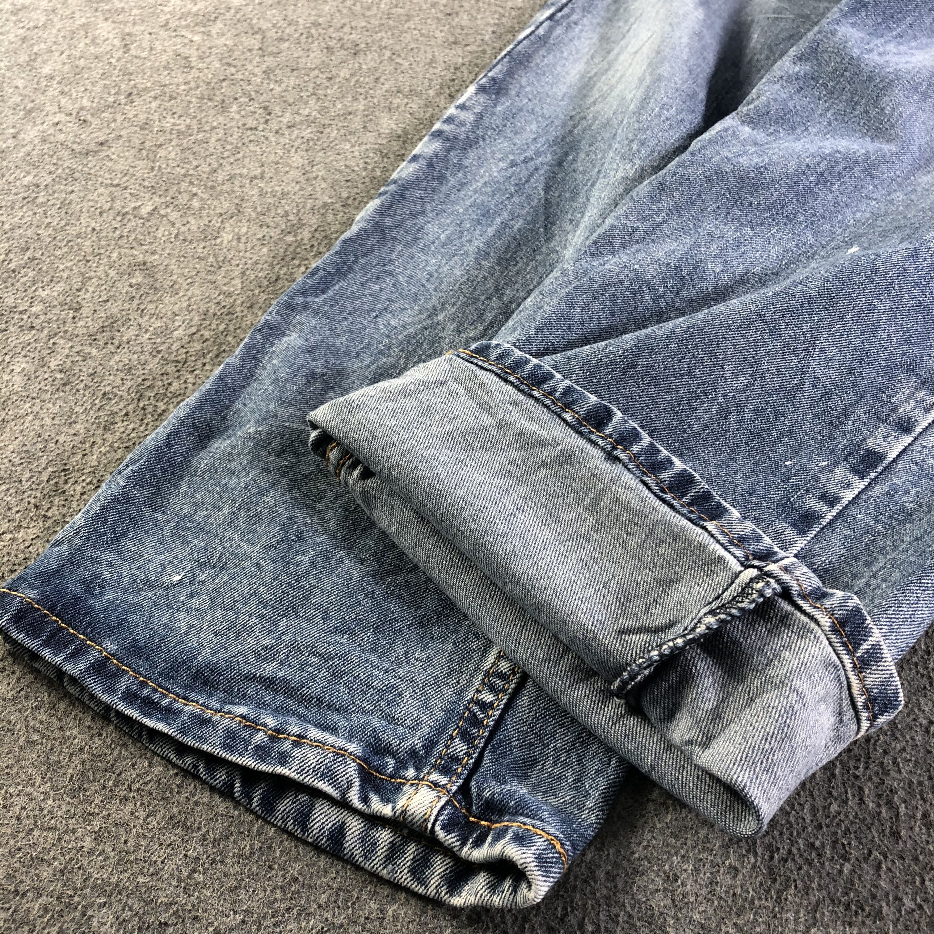 Levi's Vintage Blue Wash Levis 505 Jeans-J4359 Size US 35 - 6 Thumbnail
