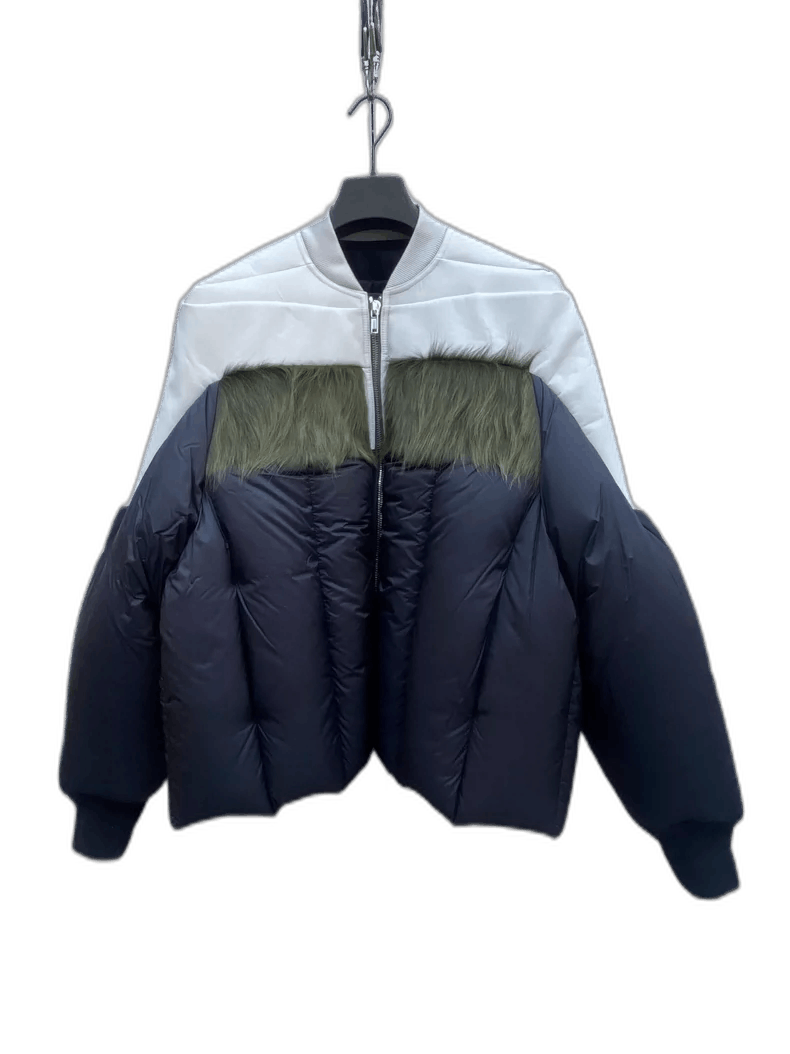 Rick Owens Rick Owens Down Jacket with Batwing Sleeves Size US M / EU 48-50 / 2 - 1 Thumbnail