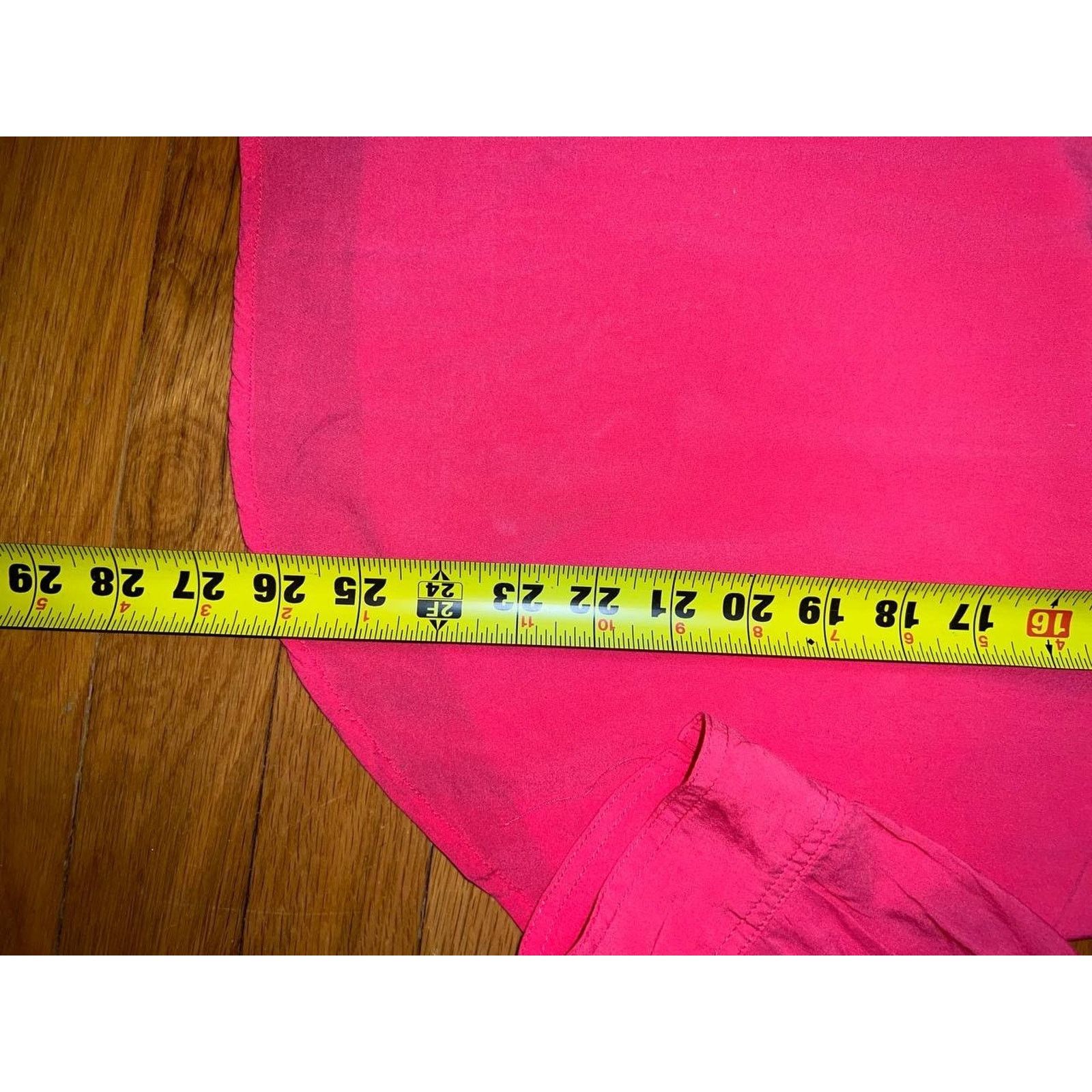 Torras Torrid Women’s Top Blouse Pink V-neck Size 0 A002061 Size XS / US 0-2 / IT 36-38 - 6 Thumbnail