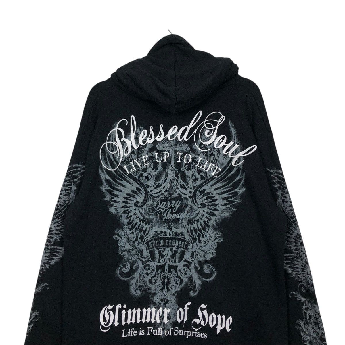 Hysteric Glamour 🔥VINTAGE SWEATSHIRT HOODIE IVANHOE COLLECTION PUNK DESIGN Size US L / EU 52-54 / 3 - 11 Thumbnail