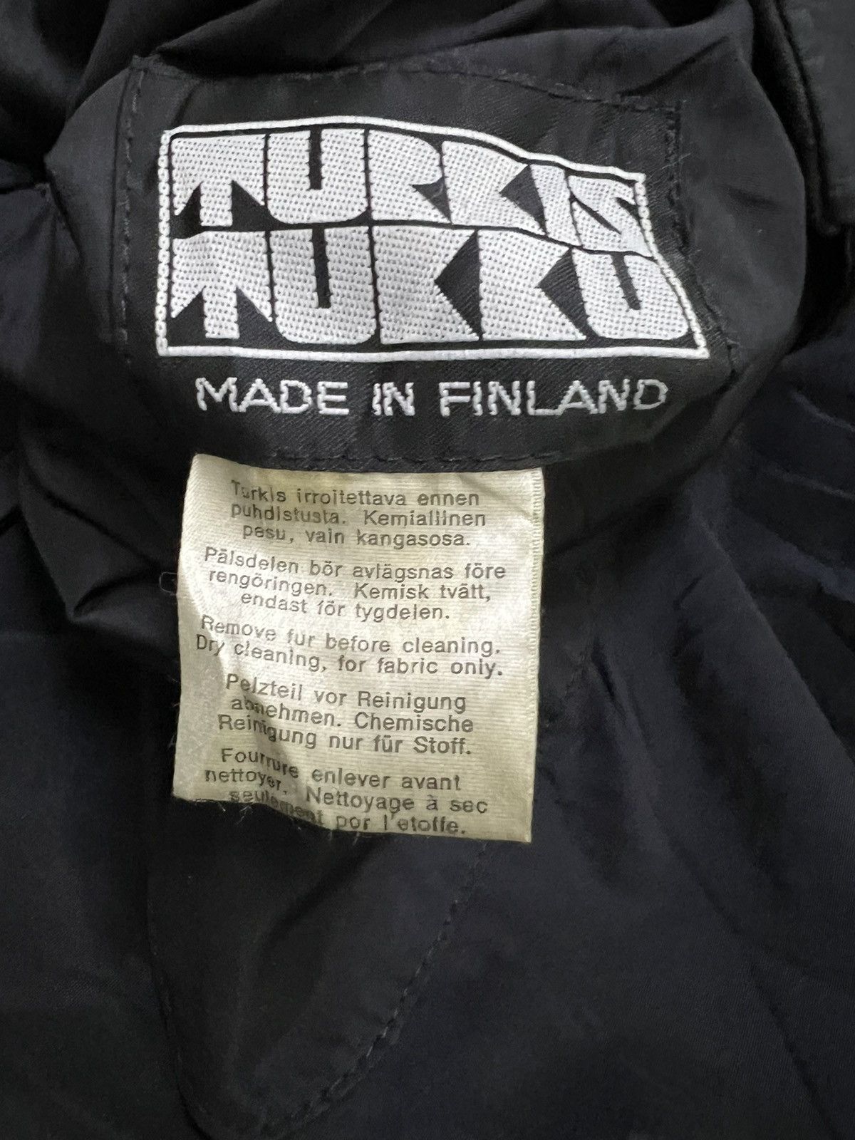 Designer Made in Finland fur-ined leather RABBIT TURKIS TURKU (GJ 31) Size US XXL / EU 58 / 5 - 4 Thumbnail