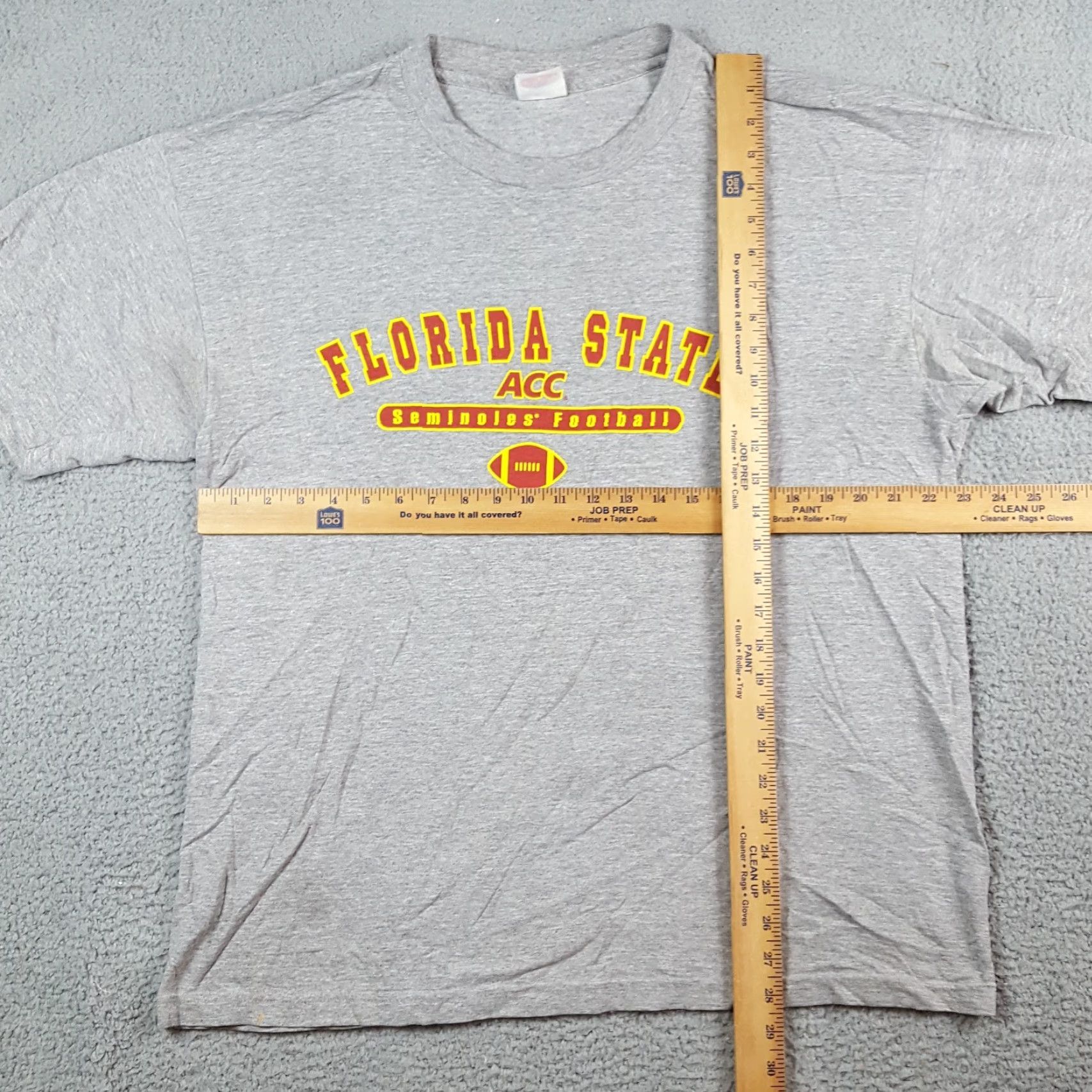 Vintage VINTAGE Florida State Seminoles ACC Football Men's XL College T Shirt Size US XL / EU 56 / 4 - 6 Thumbnail