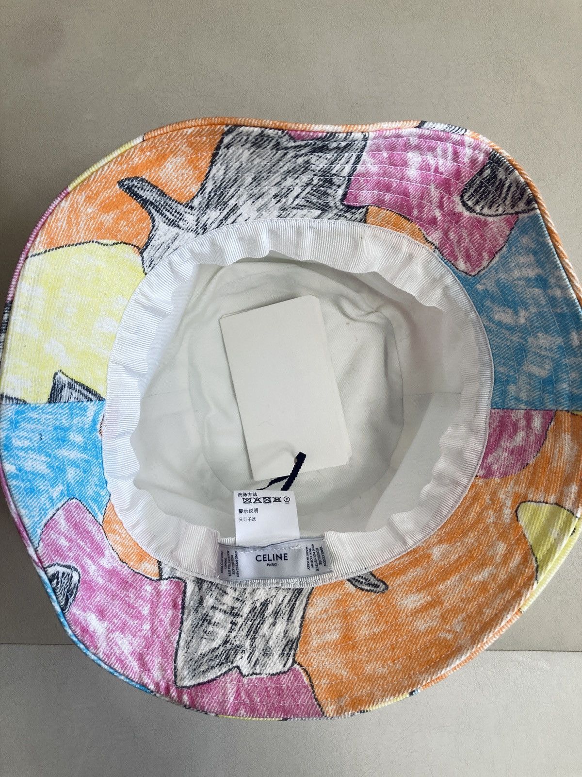 Celine CELINE BY HEDI SLIMANE 21SS RUNWAY BUCKET HAT Size ONE SIZE - 6 Thumbnail