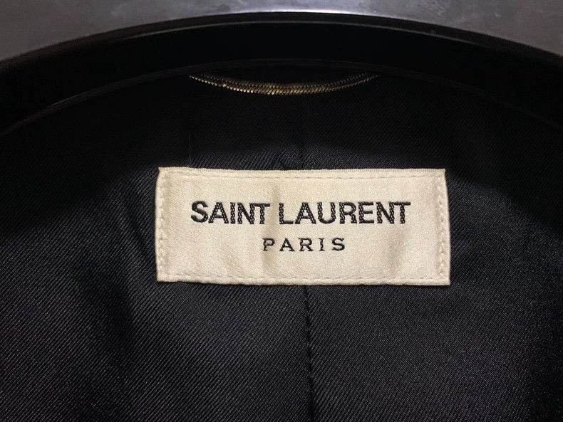 Yves Saint Laurent saint Laurent 14ss runway front chain suit 2501-Nextarrow Size 44R - 3 Thumbnail